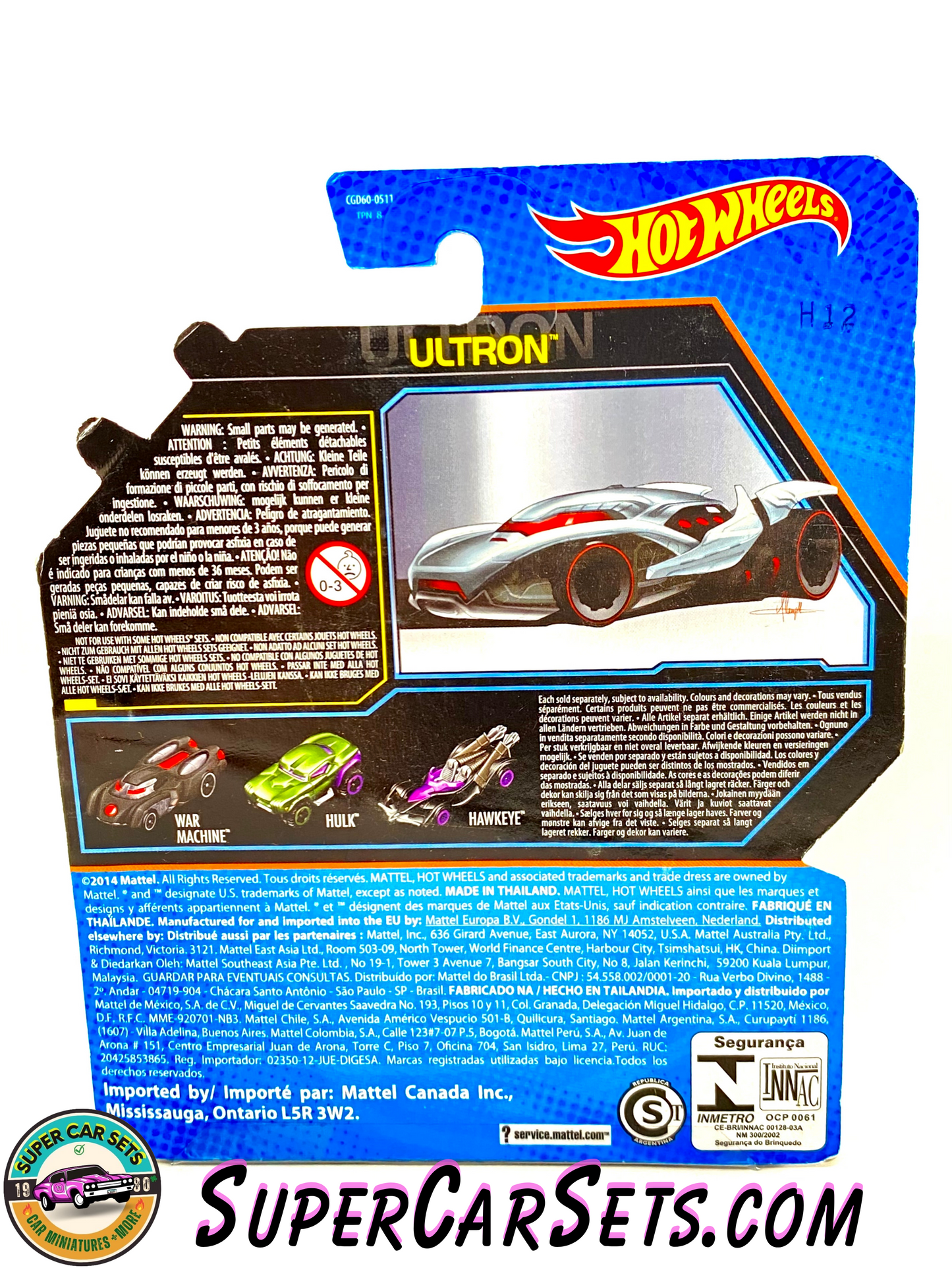 Marvel (#15) Ultron - Hot Wheels