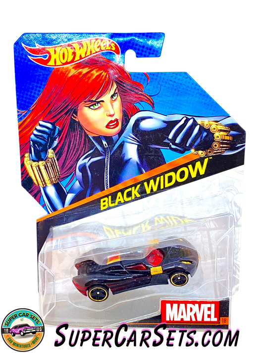 Marvel (#18) Black Widow - Hot Wheels