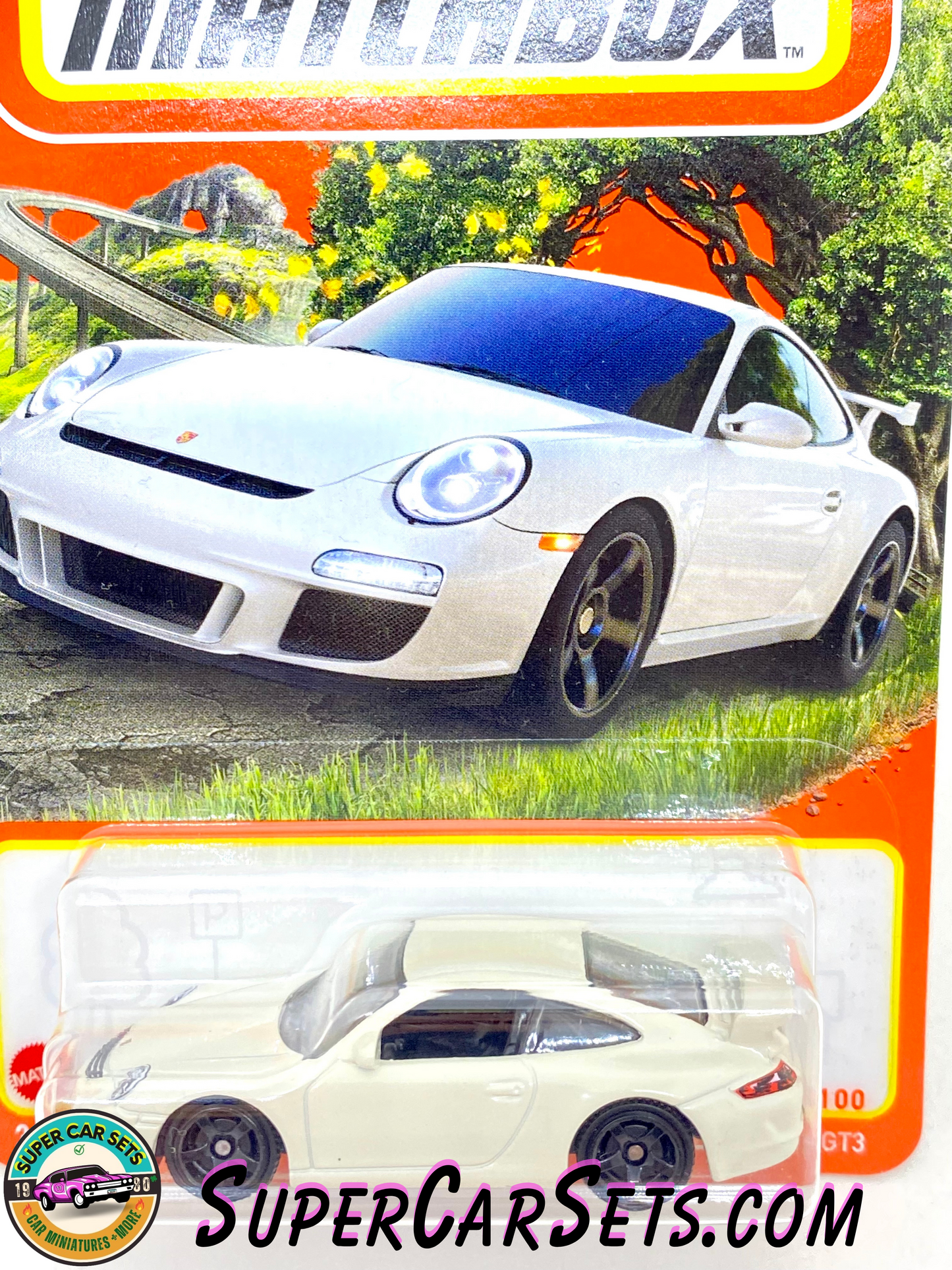 Porsche 911 GT3 (73/100) (white colour) - Matchbox