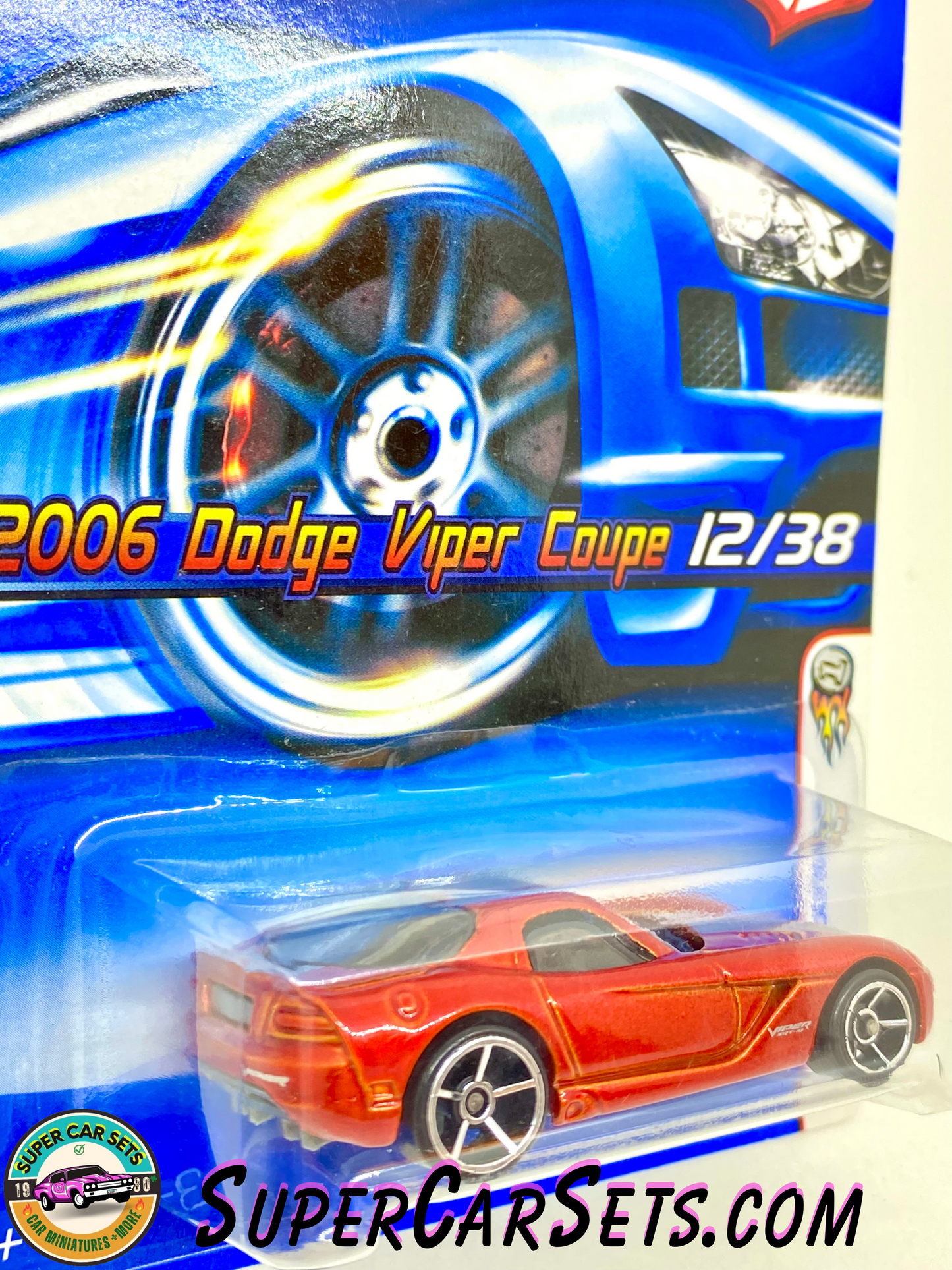 Hot Wheels (VINTAGE) (Year launched 2006) - 2006 First Editions (12/38) (J3253) - 2006 Dodge Viper Coupe