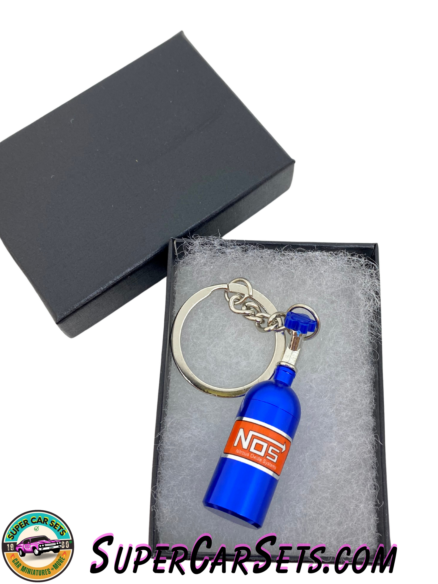 Keychain Nitro - blue colour