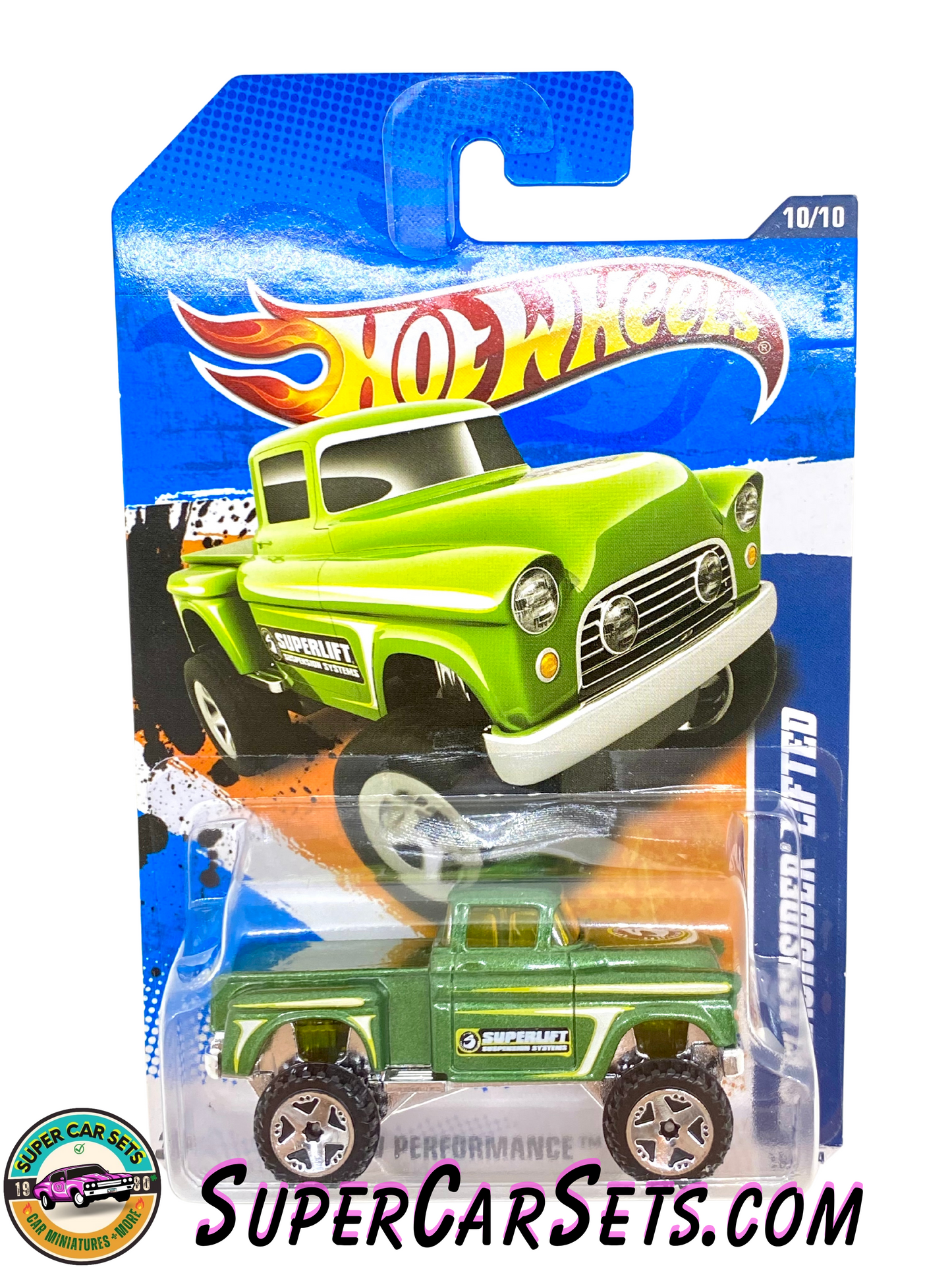 Hot Wheels (VINTAGE) (Year Launched 2011) HW Performance - ’56 Flashsider Lifted (10/10) (140/244) (card slightly bent)