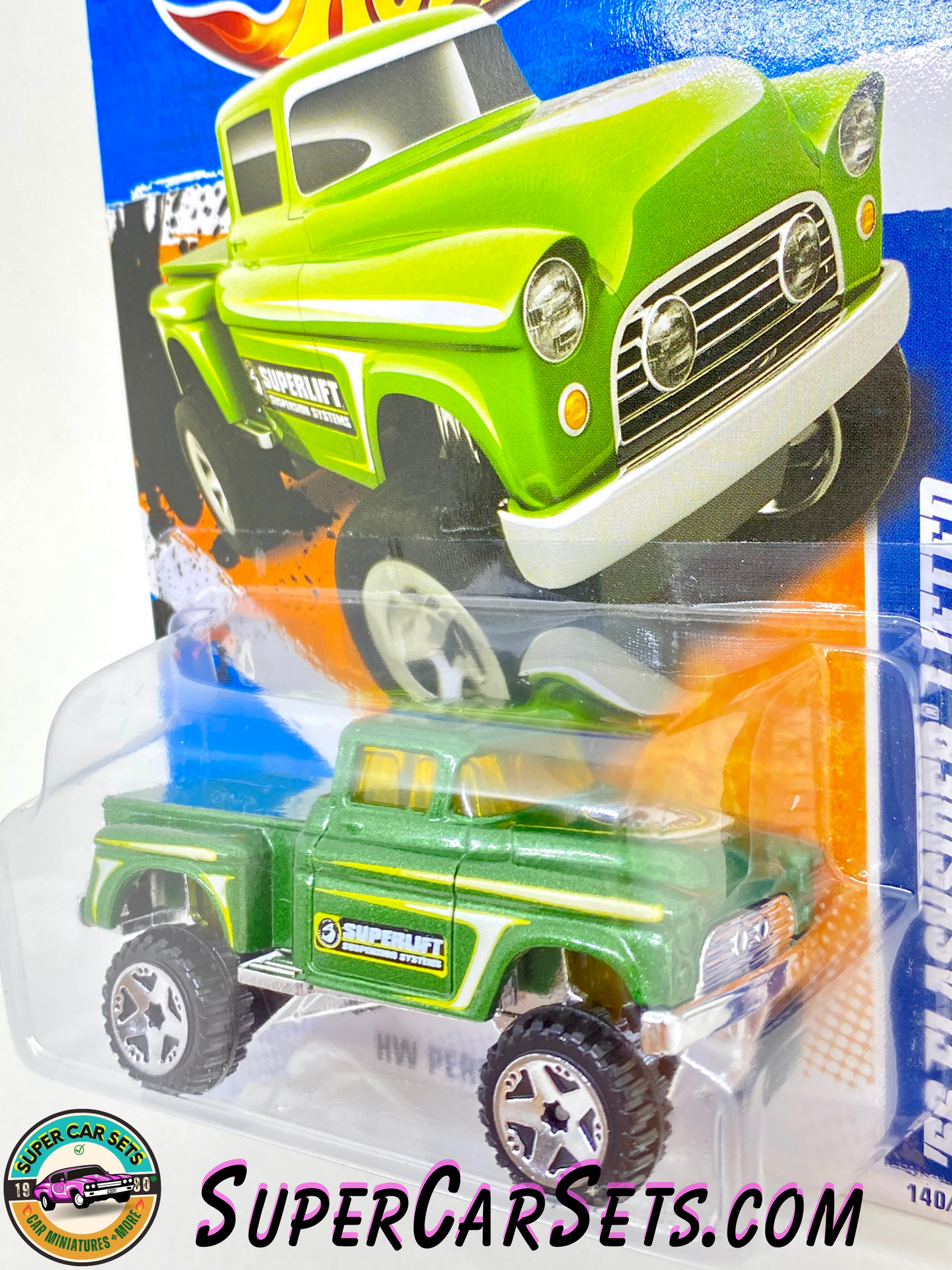 Hot Wheels (VINTAGE) (Year Launched 2011) HW Performance - ’56 Flashsider Lifted (10/10) (140/244) (card slightly bent)