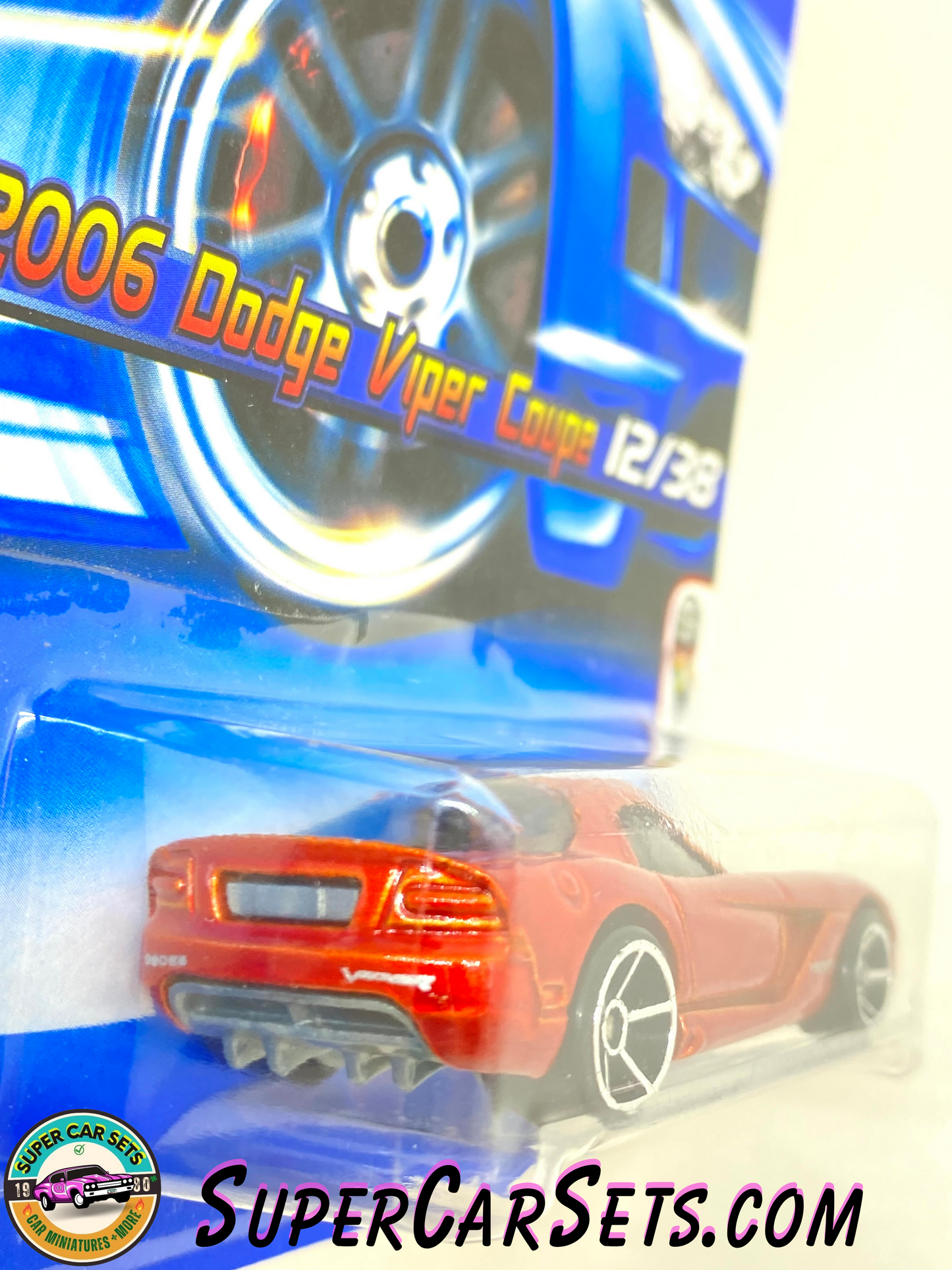 Hot Wheels (VINTAGE) (Year launched 2006) - 2006 First Editions (12/38) (J3253) - 2006 Dodge Viper Coupe