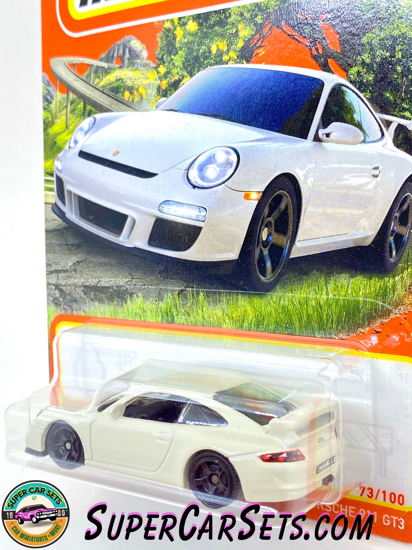 Porsche 911 GT3 (73/100) (white colour) - Matchbox