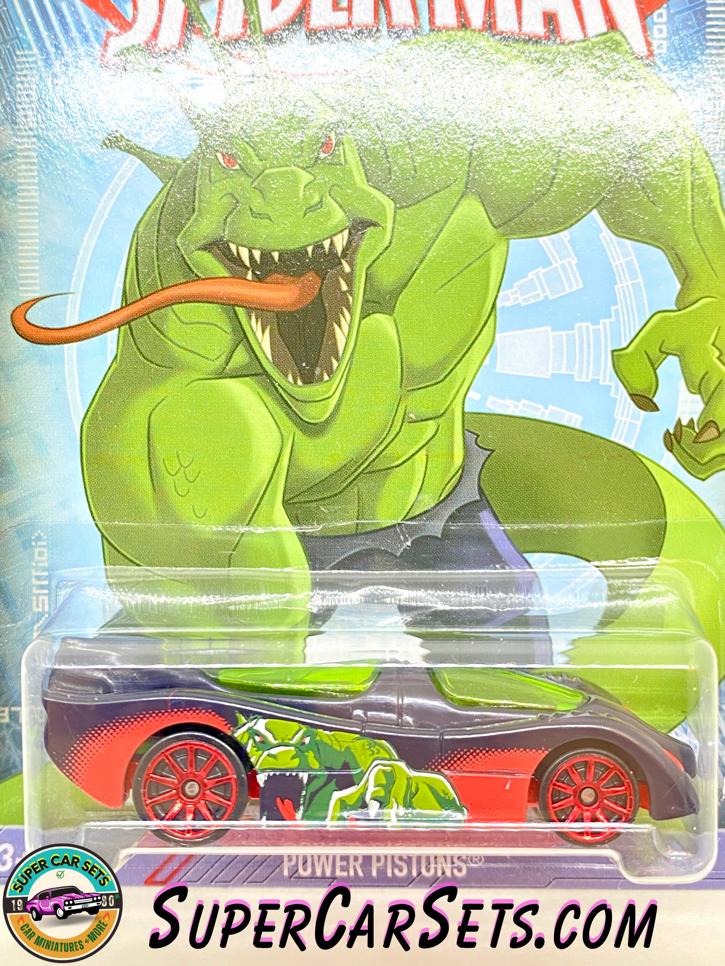 Lizard - Power Pistons - Hot Wheels Marvel Ultimate Spider-Man (7/10)