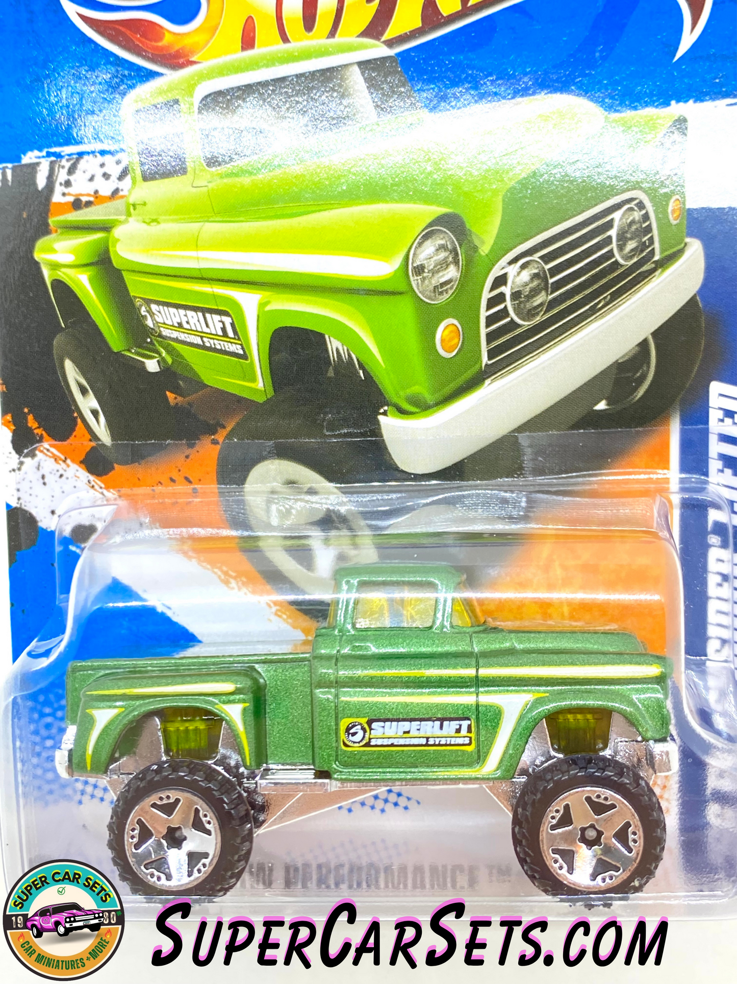 Hot Wheels (VINTAGE) (Year Launched 2011) HW Performance - ’56 Flashsider Lifted (10/10) (140/244) (card slightly bent)