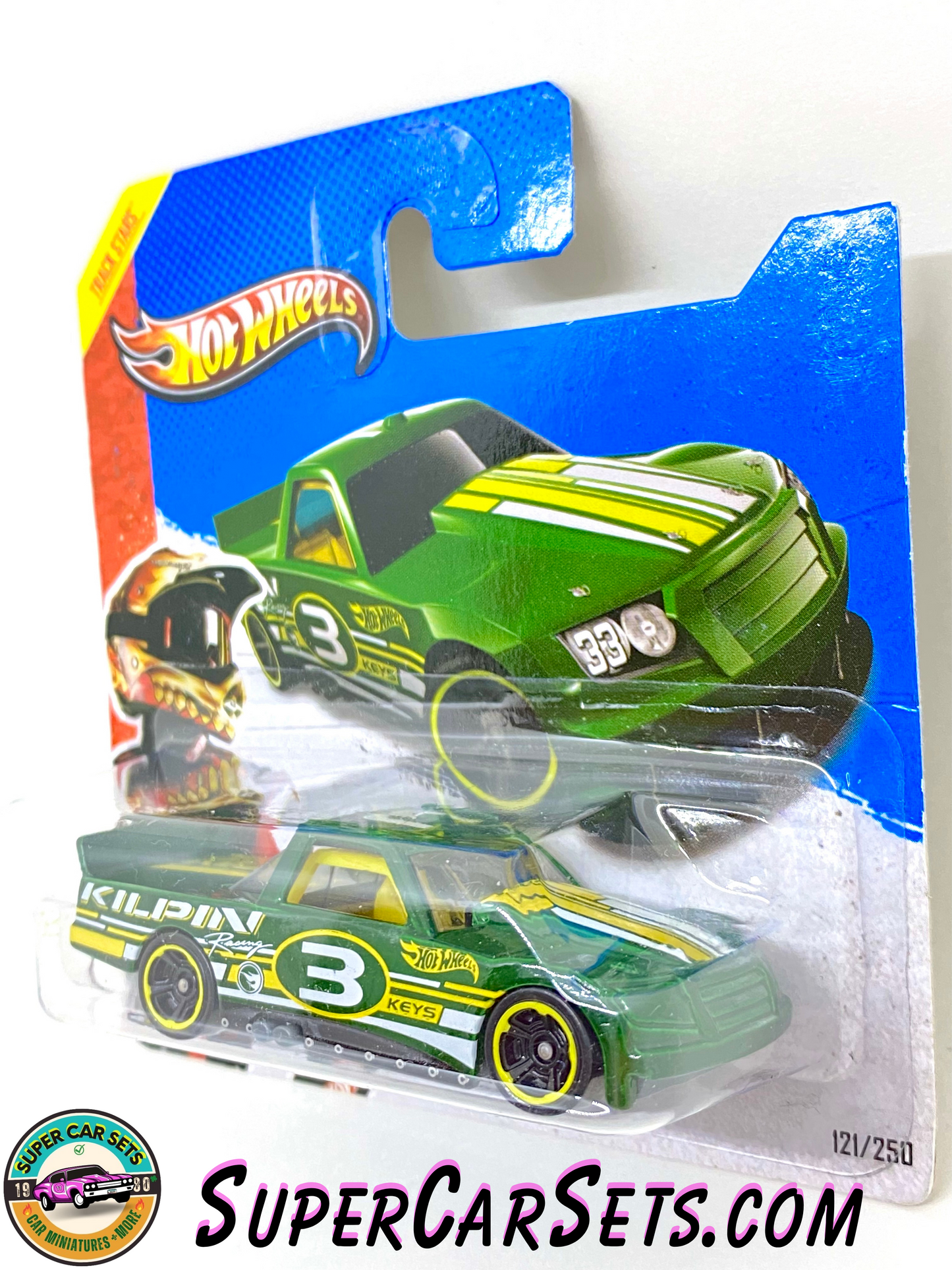 TREASURE HUNT - Hot Wheels HW Racing 2013 (121/250) Circle Trucker