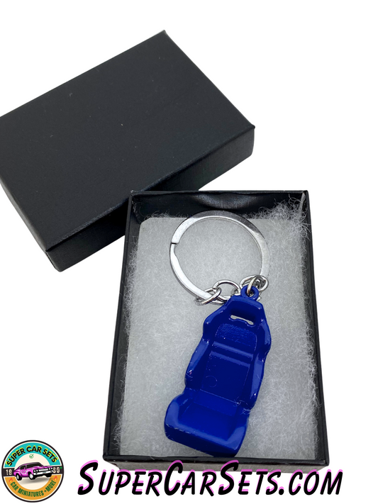 Keychain car seat - blue colour