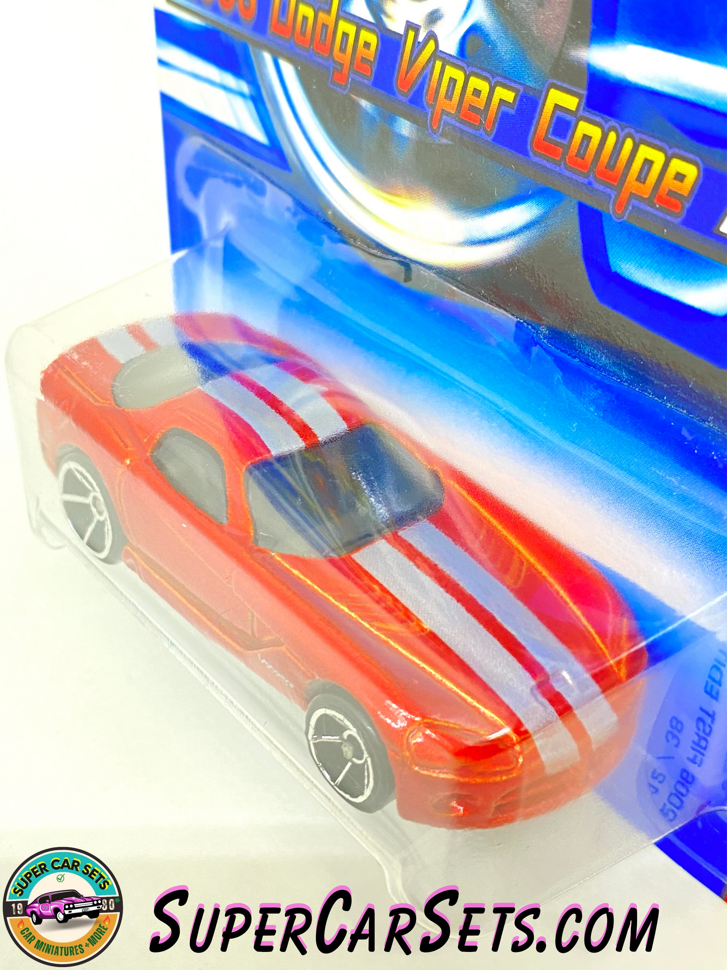 Hot Wheels (VINTAGE) (Year launched 2006) - 2006 First Editions (12/38) (J3253) - 2006 Dodge Viper Coupe