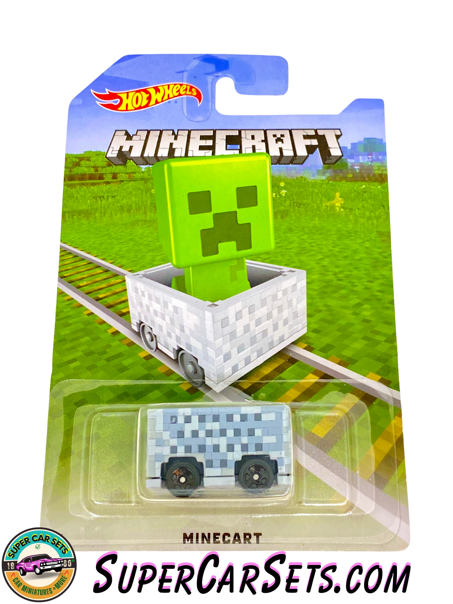 Hot Wheels - Minecraft - Minecart (Creeper)