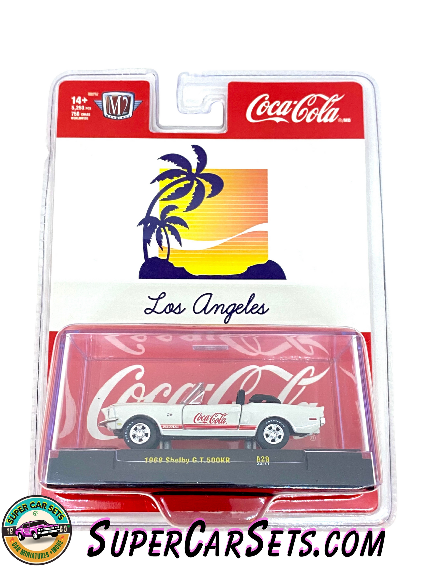 Coca-cola - 1968 Shelby G.T. 500KR A29 by M2 Machines