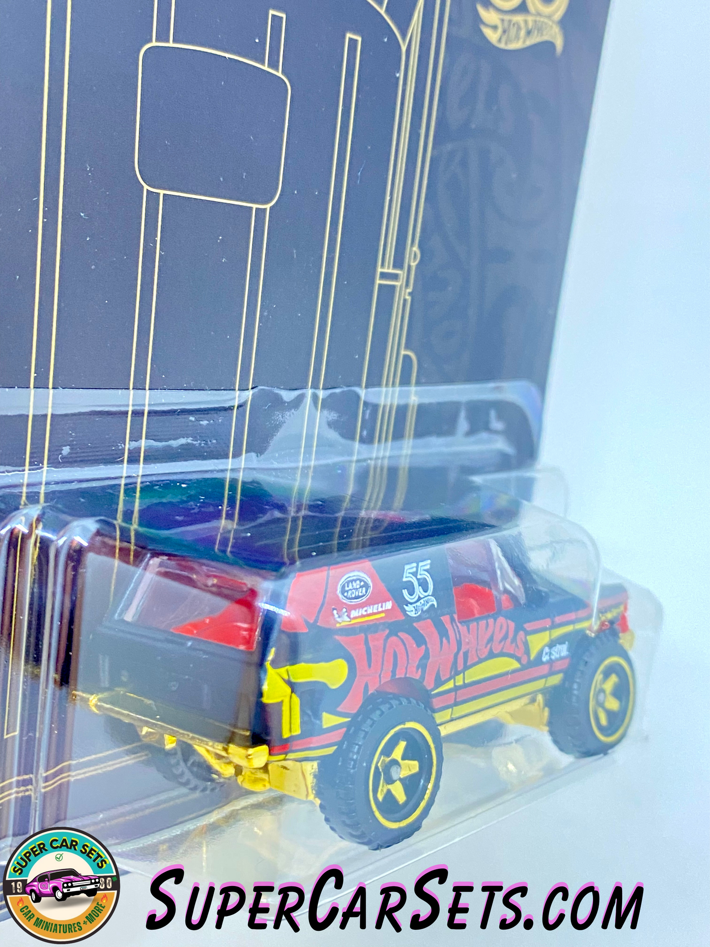 Hot Wheels 55th Anniversary - Golden Black Red - 4/6 - Range Rover Classic