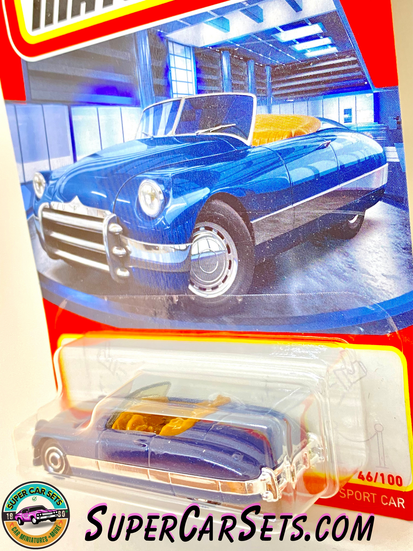 1949 Kurtis Sport Car (dark blue) (46/100) - Matchbox