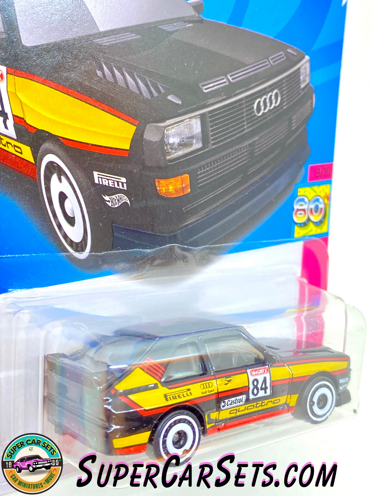 84 Audi Sport Quattro (black colour) - Hot Wheels HW: The ‘80s - 2023 (9/10) (152/250)