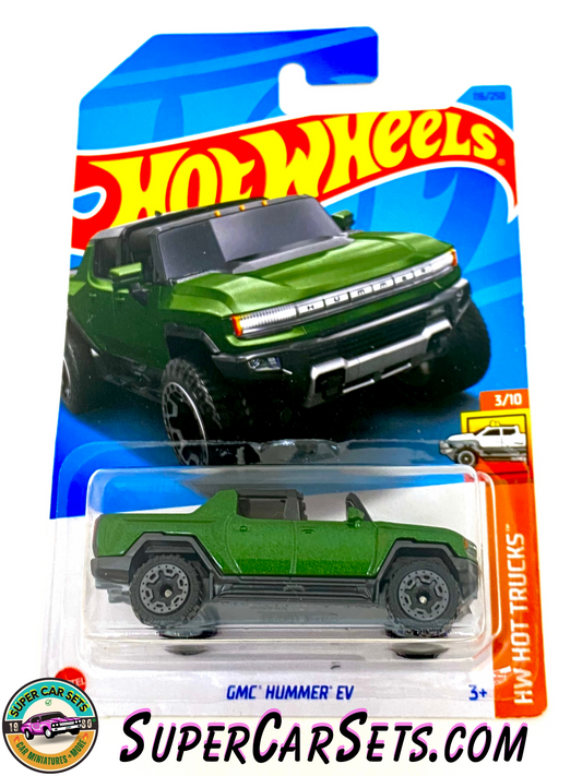 GMC Hummer EV (green colour) - Hot Wheels HW Hot Trucks - 2023 (3/10) (116/250)