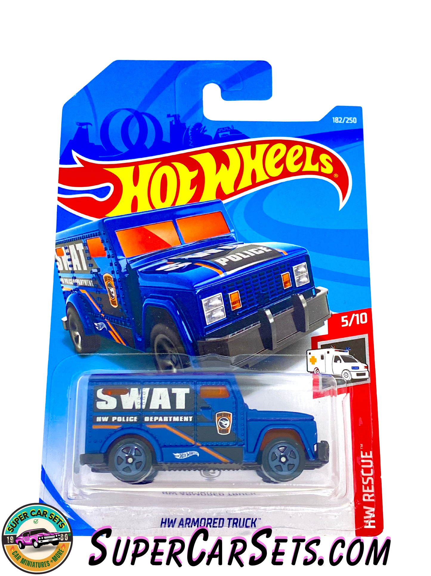 TREASURE HUNT - Hot Wheels HW Rescue 2019 (5/10) - HW Armored Truck