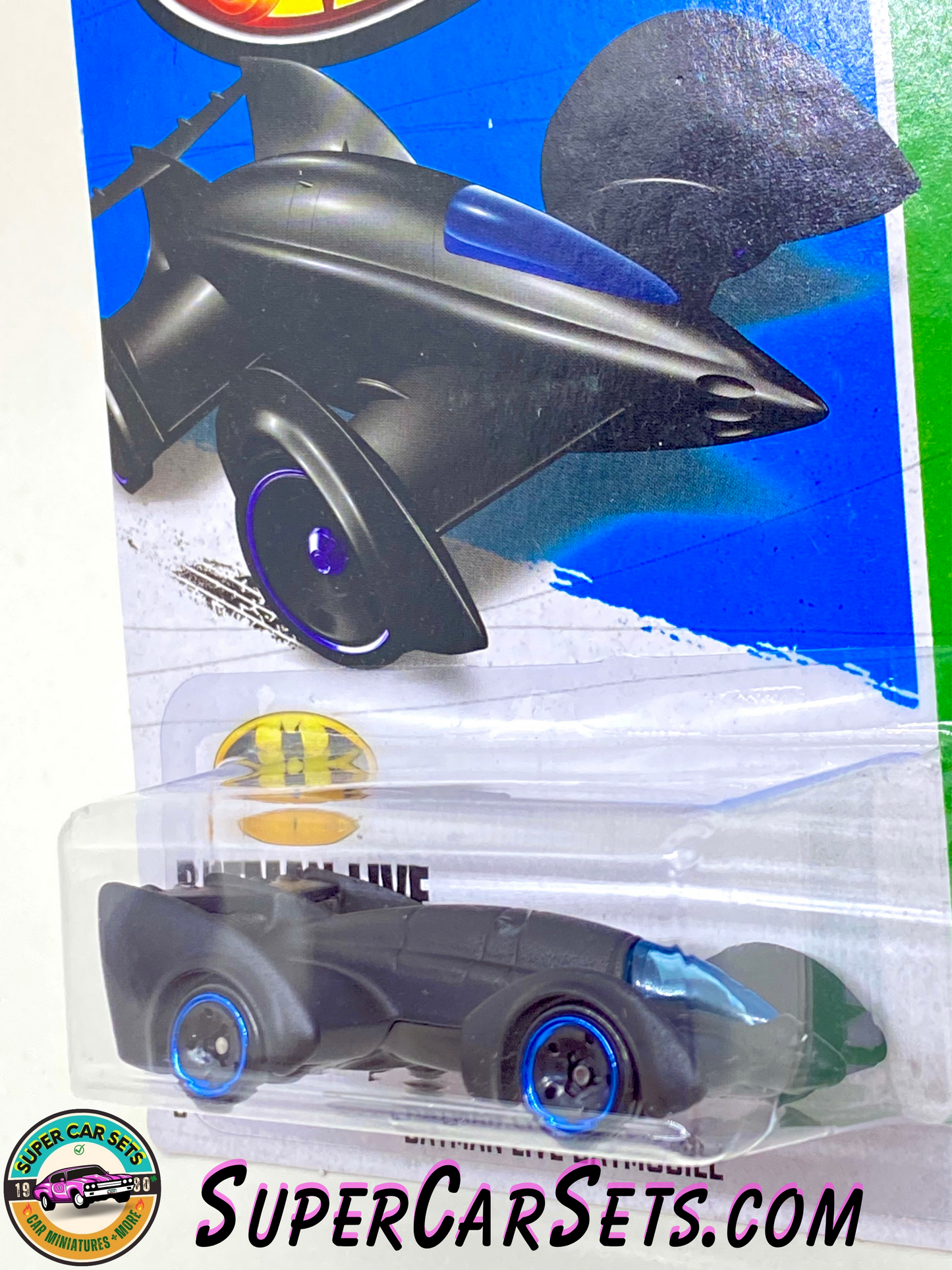 Hot Wheels (VINTAGE) HW Imagination - 2013 (65/250) Batman Live Batmobile (card slightly damaged)