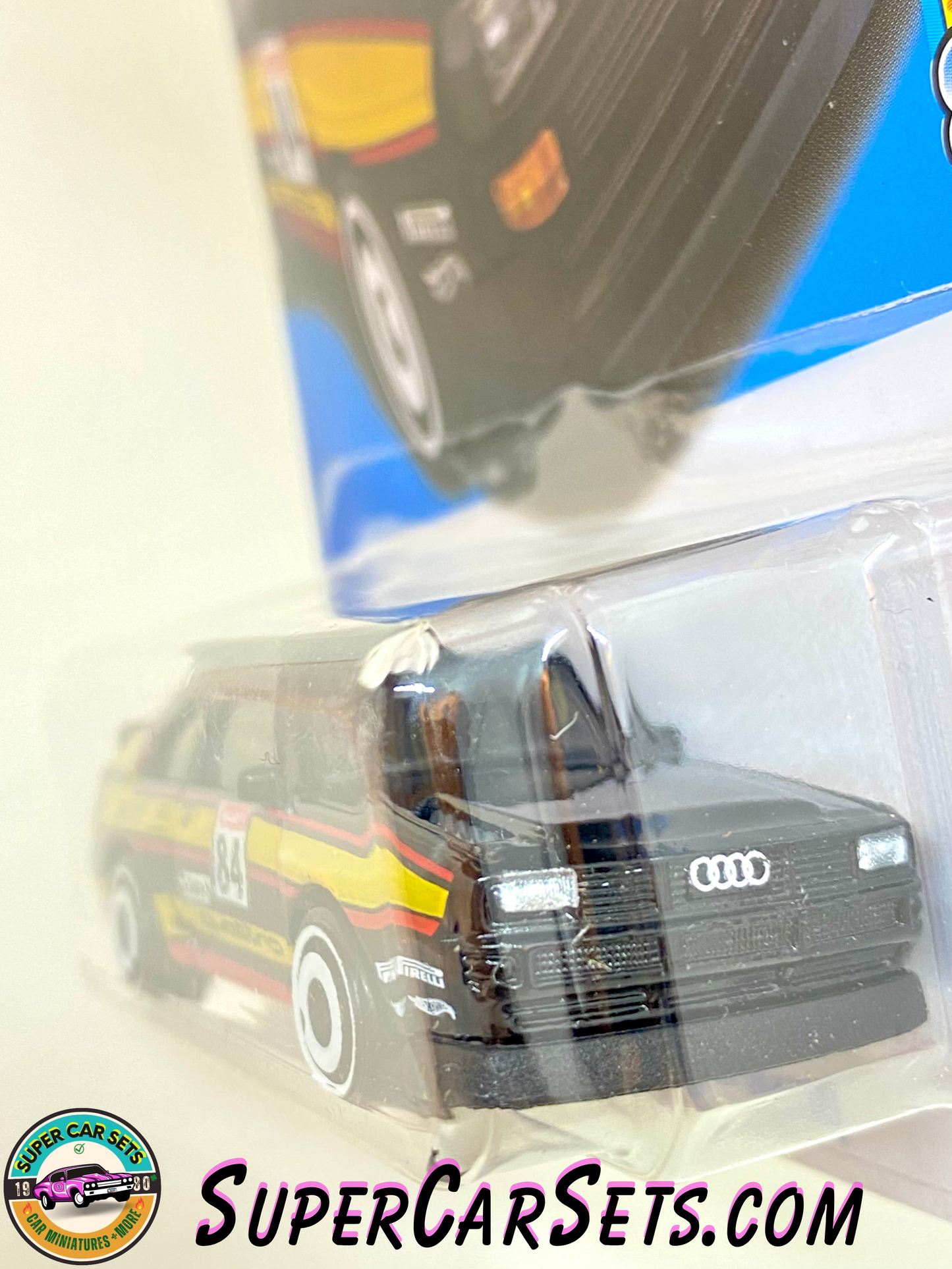 84 Audi Sport Quattro (black colour) - Hot Wheels HW: The ‘80s - 2023 (9/10) (152/250)