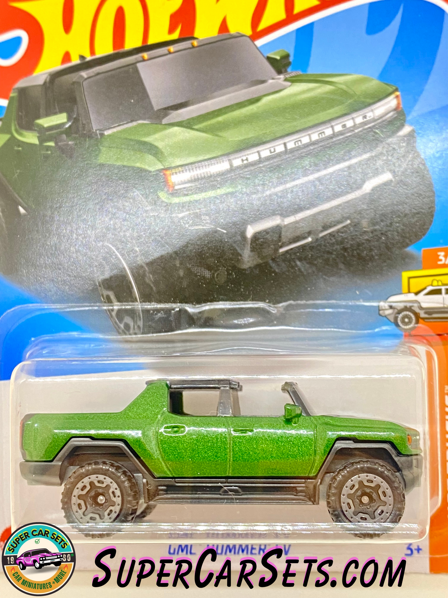 GMC Hummer EV (green colour) - Hot Wheels HW Hot Trucks - 2023 (3/10) (116/250)