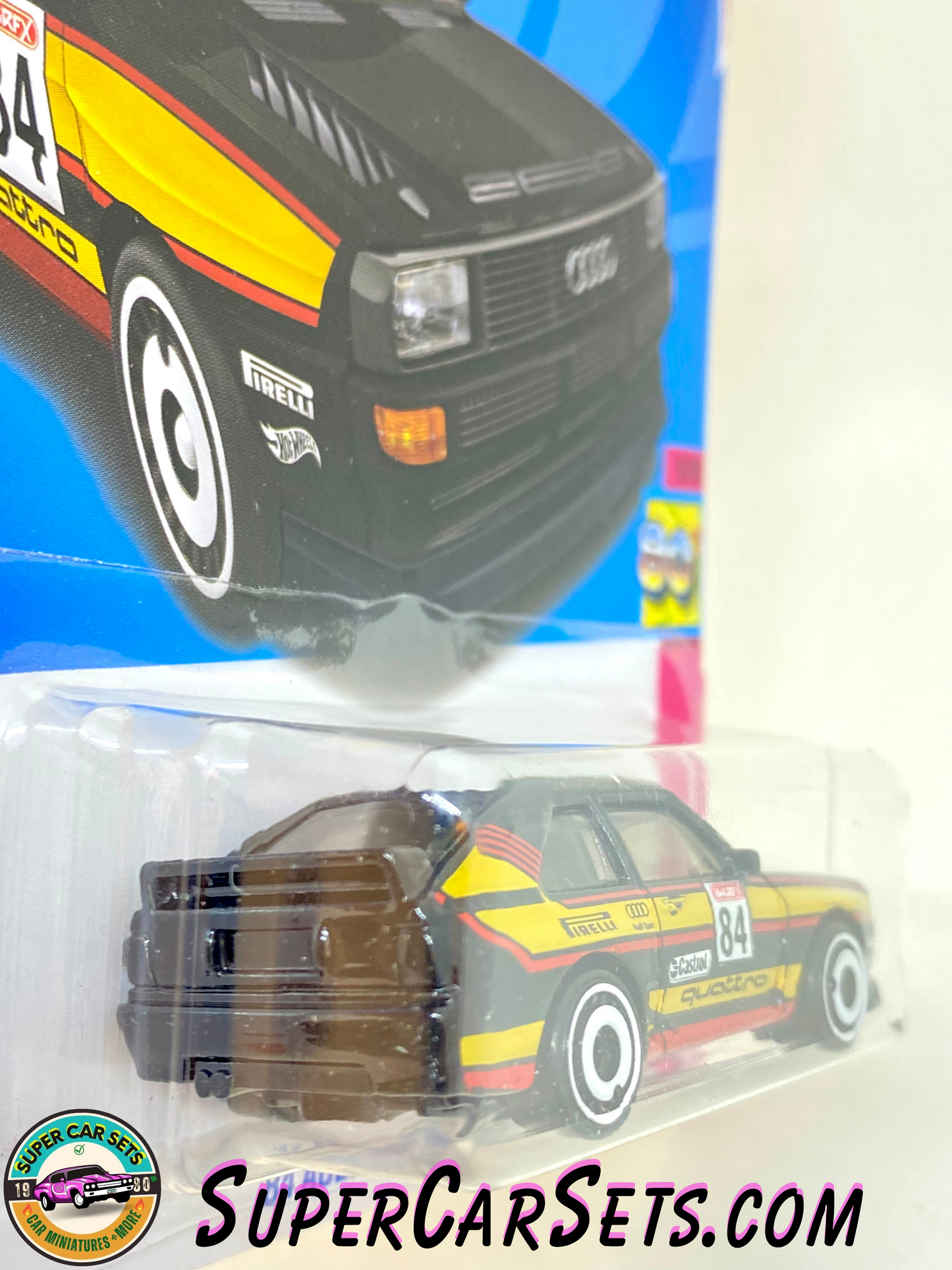 84 Audi Sport Quattro (black colour) - Hot Wheels HW: The ‘80s - 2023 (9/10) (152/250)