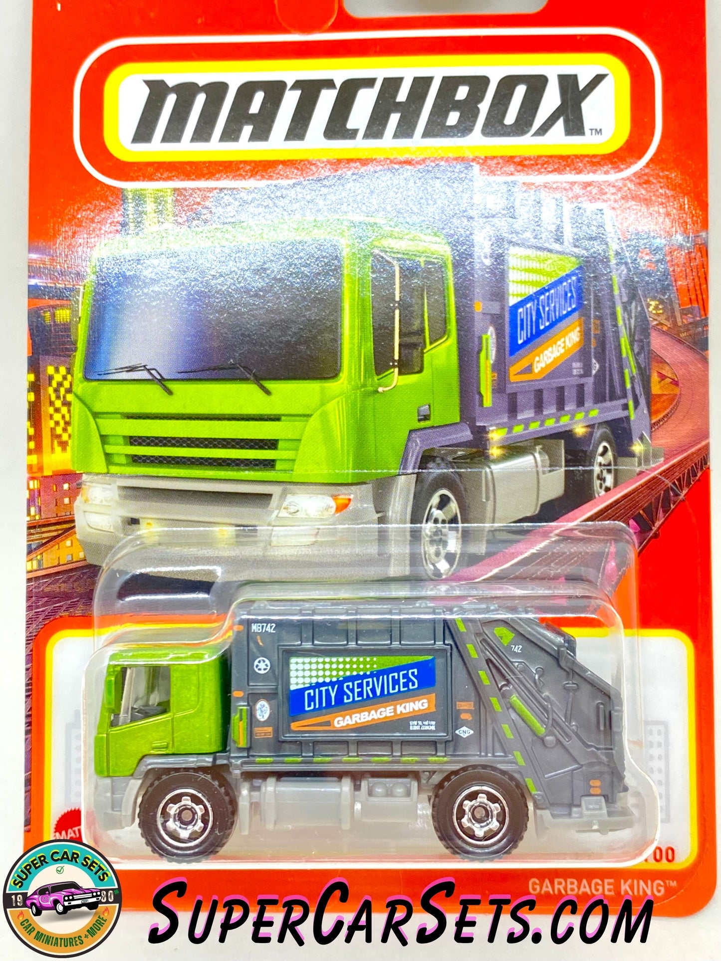 Garbage King (32/100) (green colour) - Matchbox