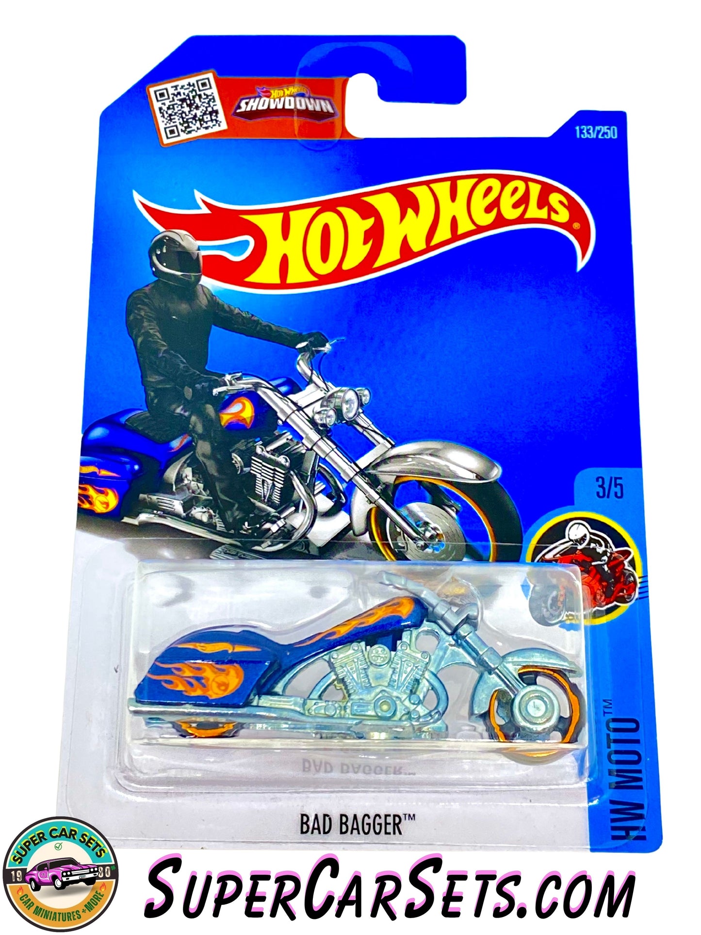 Bad Bagger (TREASURE HUNT) - Hot Wheels HW Moto - 2016 (3/5)