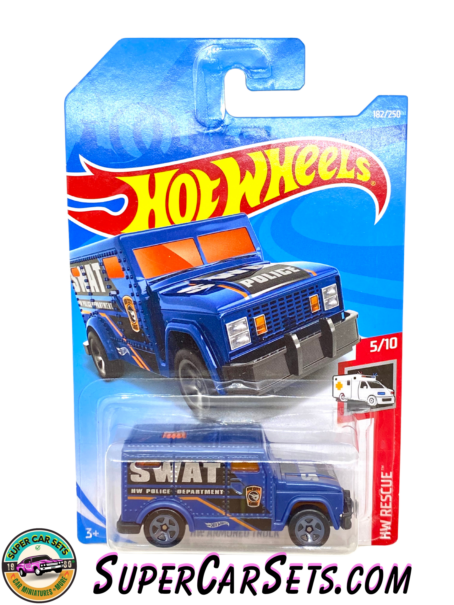 TREASURE HUNT - Hot Wheels HW Rescue 2019 (5/10) - HW Armored Truck