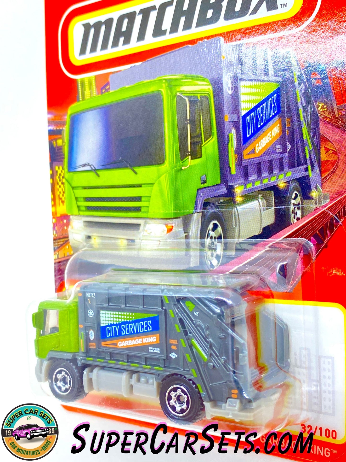 Garbage King (32/100) (green colour) - Matchbox