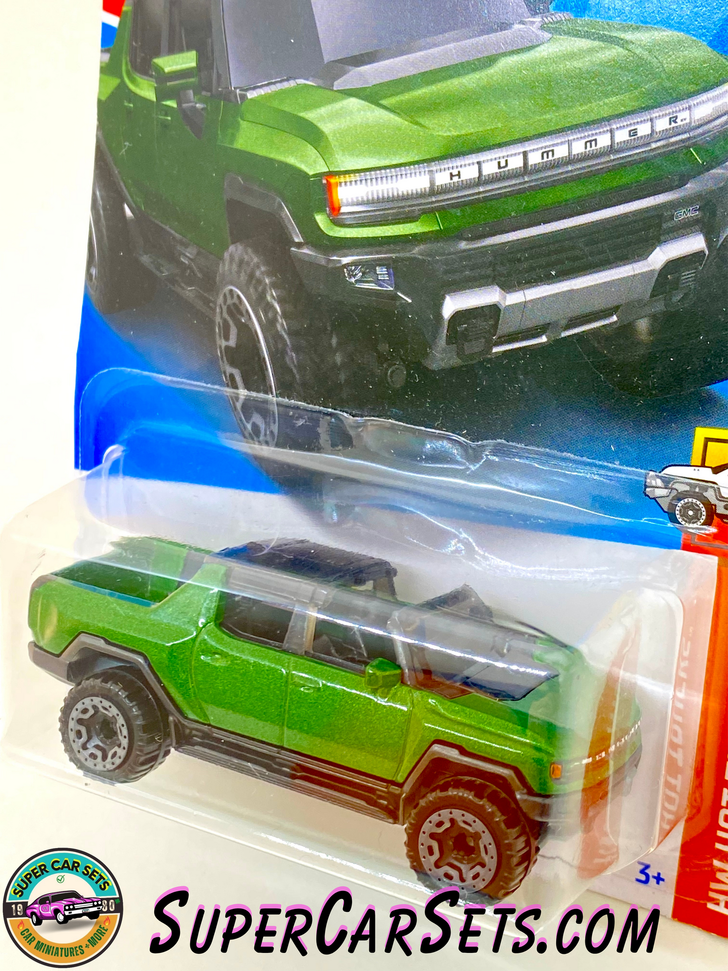 GMC Hummer EV (green colour) - Hot Wheels HW Hot Trucks - 2023 (3/10) (116/250)