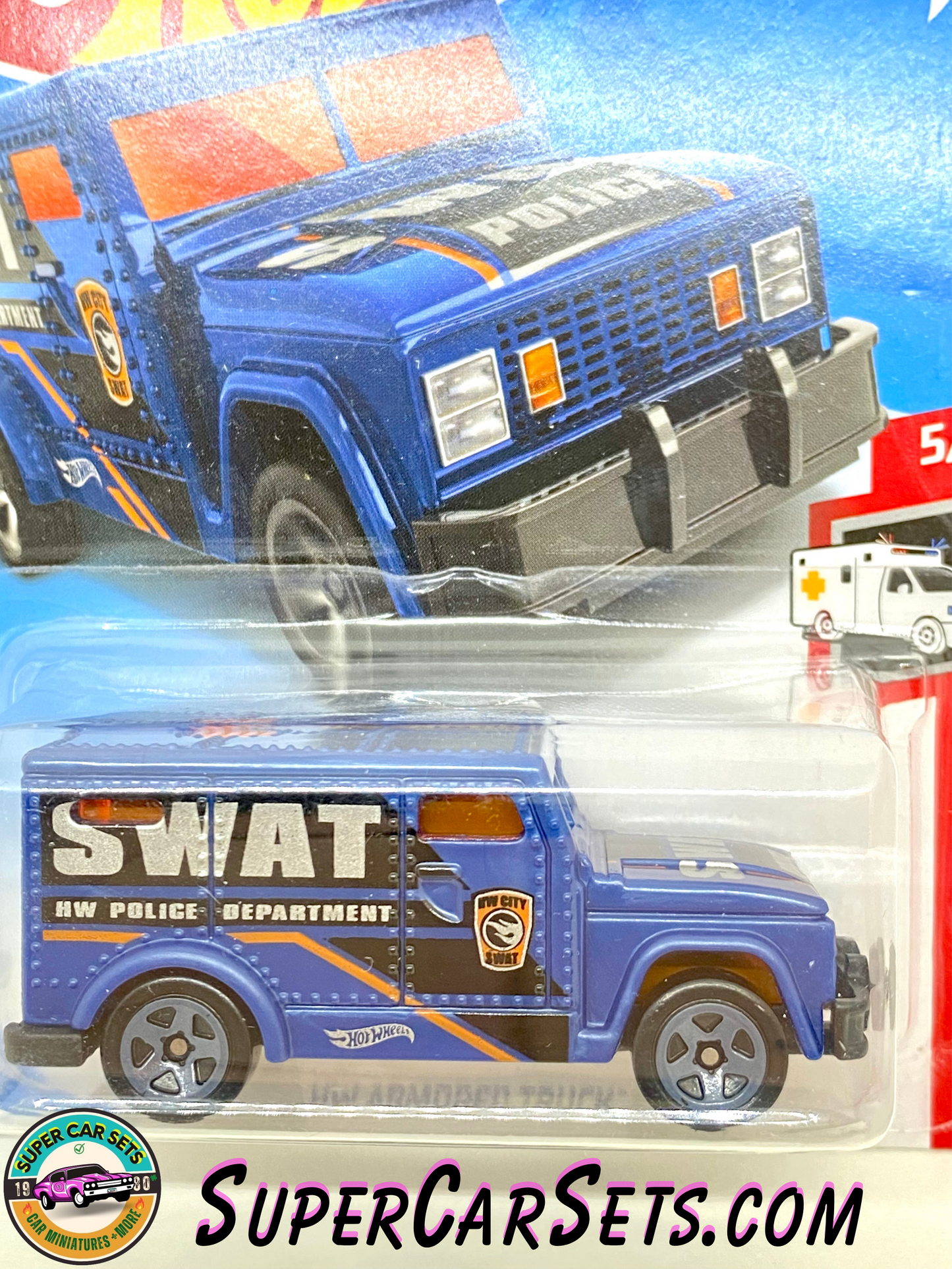 TREASURE HUNT - Hot Wheels HW Rescue 2019 (5/10) - HW Armored Truck