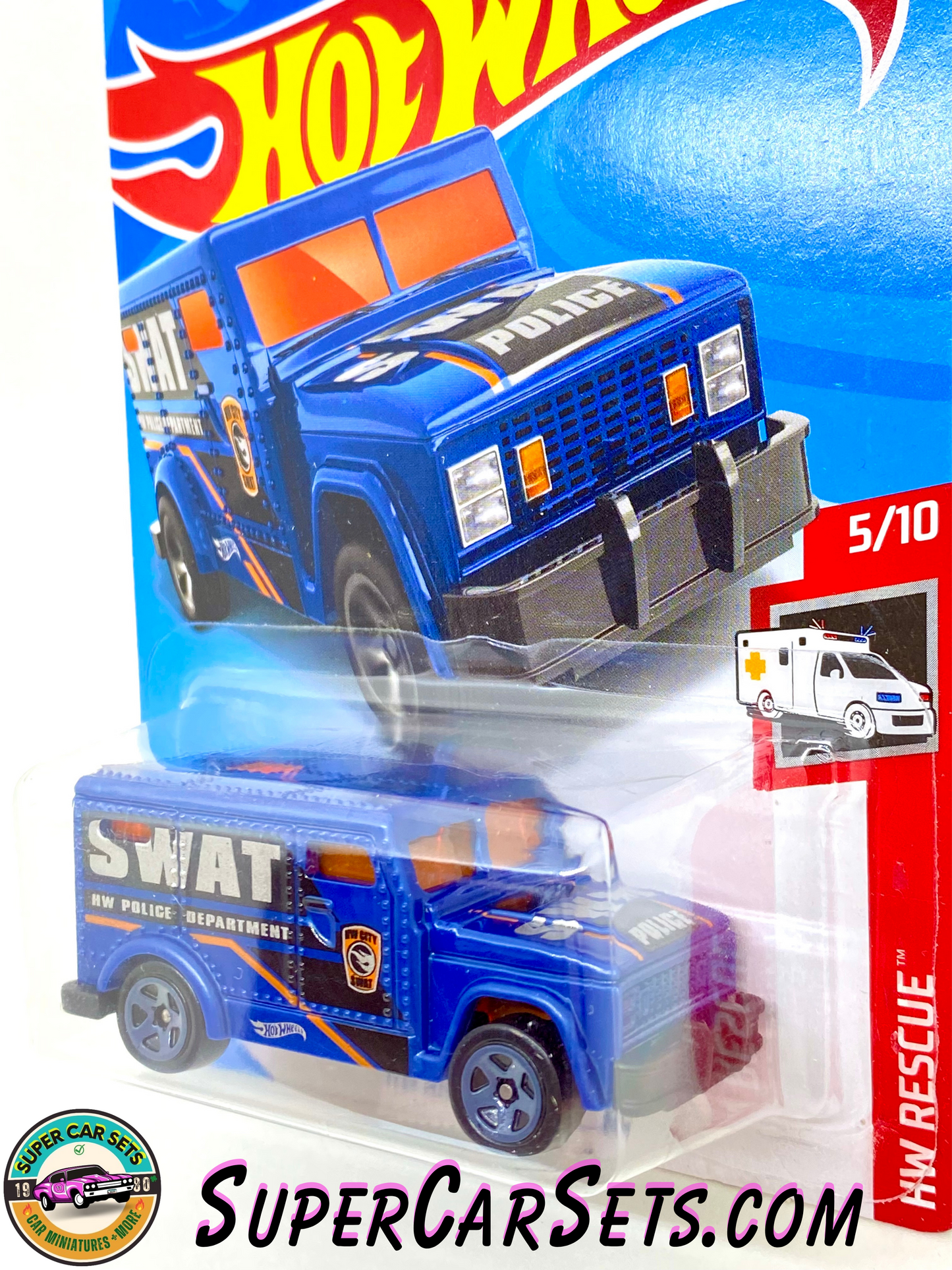 TREASURE HUNT - Hot Wheels HW Rescue 2019 (5/10) - HW Armored Truck