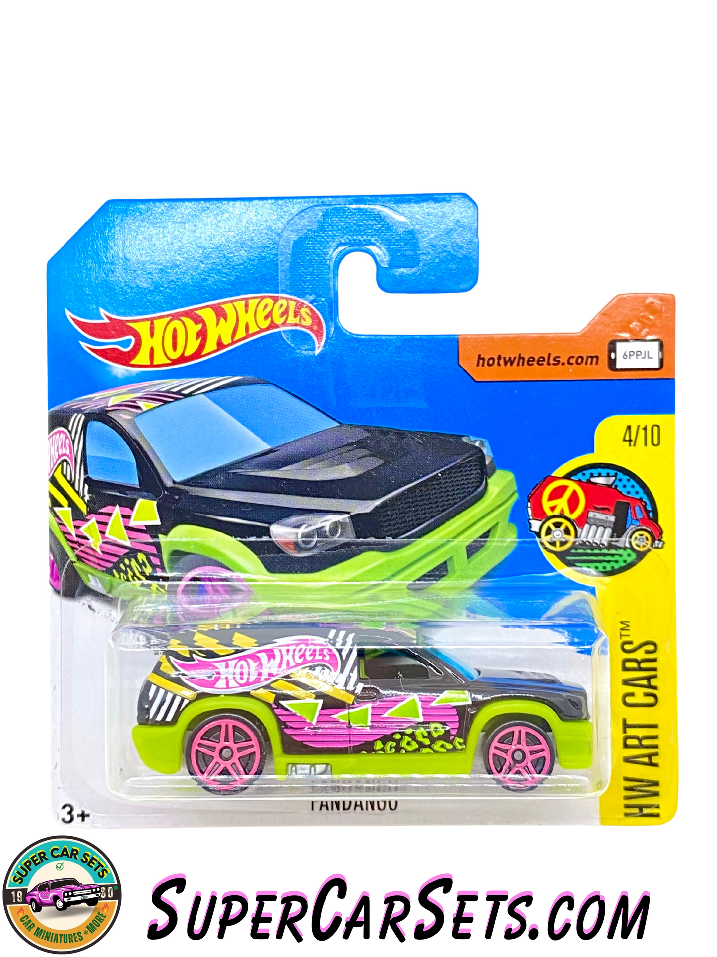 Hot Wheels HW Art Cars - 2017 (4/10) - Fandango (TREASURE HUNT)