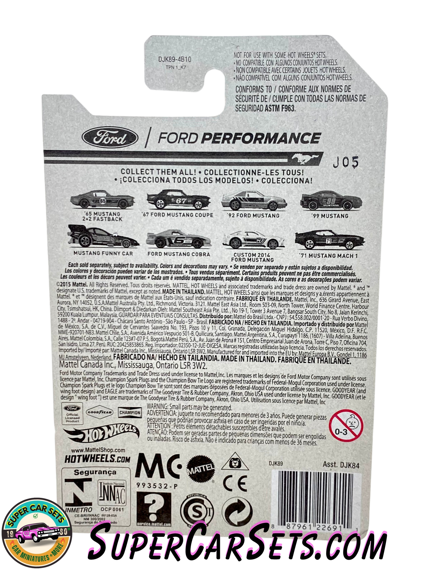 Hot Wheels - Ford Performance (5/8) Mustang Funny Car