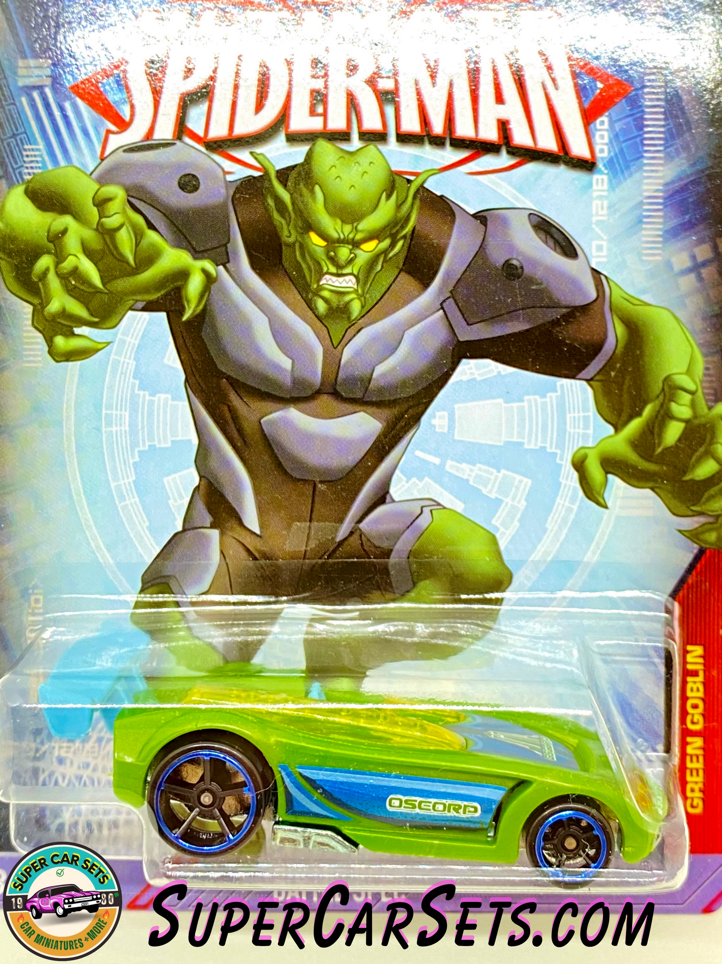 Green Goblin - Battle Spec - Hot Wheels Marvel Ultimate Spider-Man (8/10)