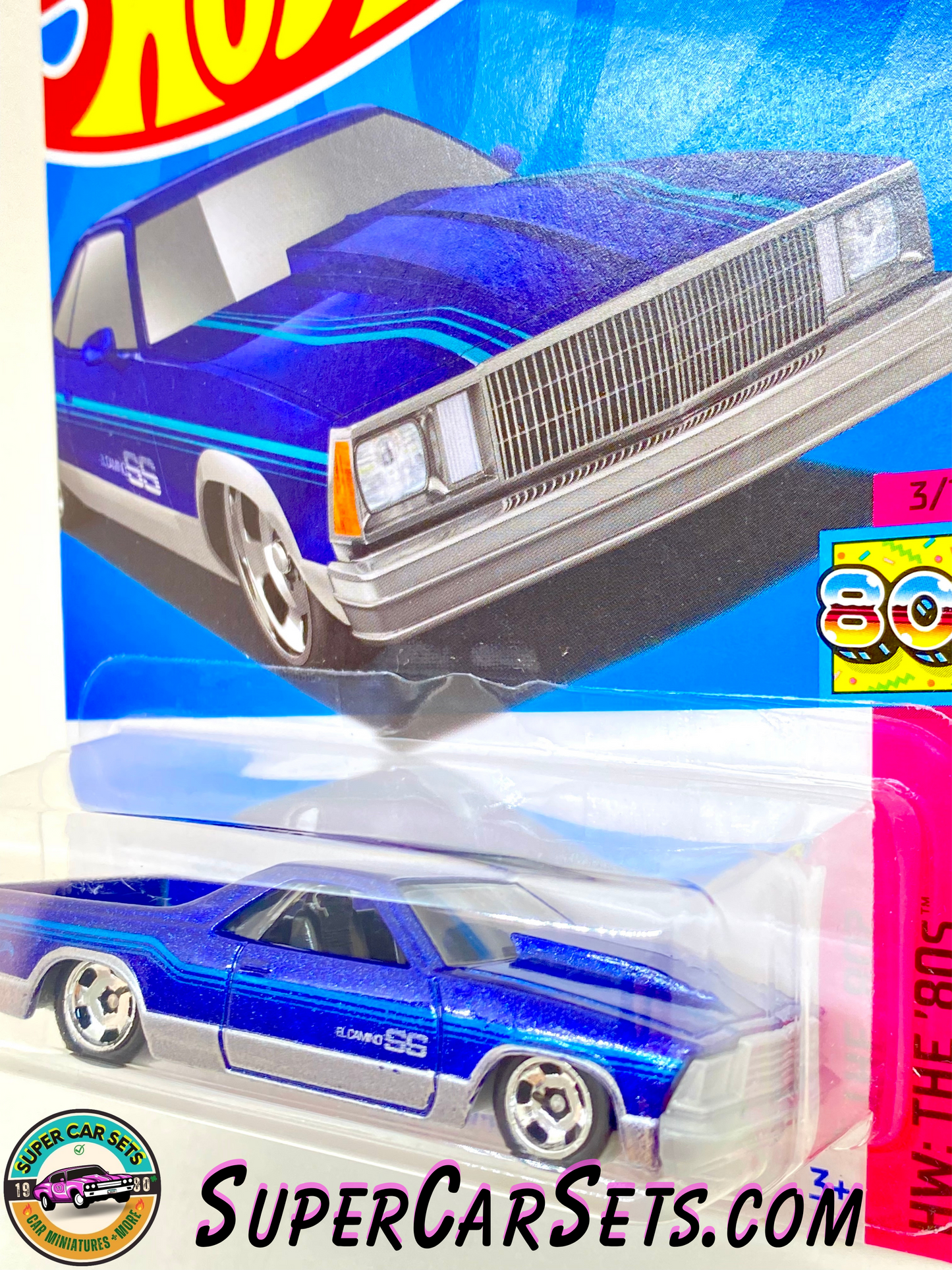 80 El Camino (blue colour) - Hot Wheels HW: The ‘80s - 2023 (3/10)