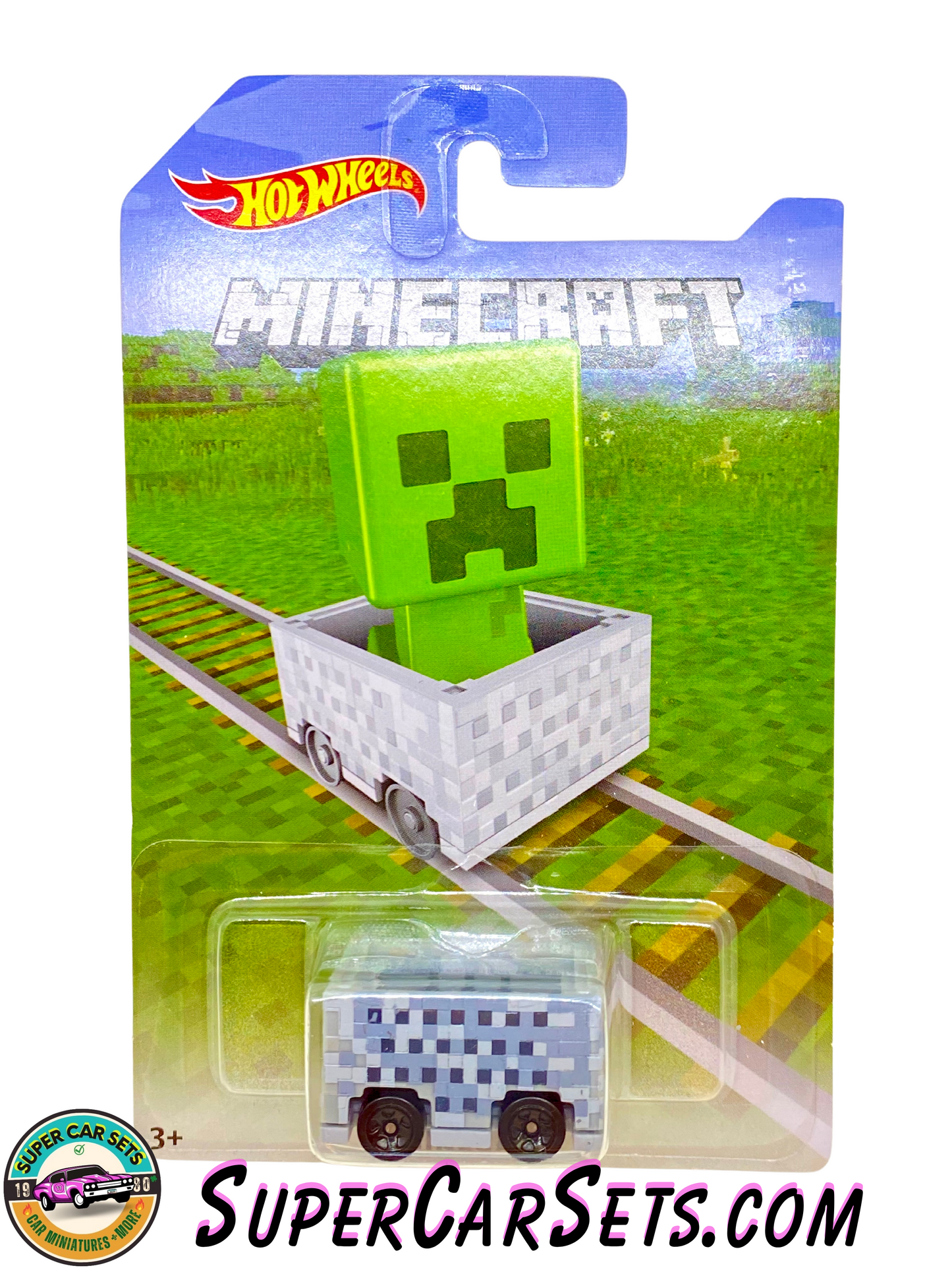 Hot Wheels - Minecraft - Minecart (Creeper)