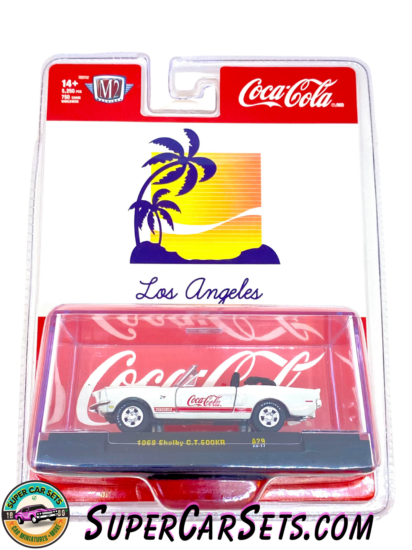 Coca-cola - 1968 Shelby G.T. 500KR A29 by M2 Machines