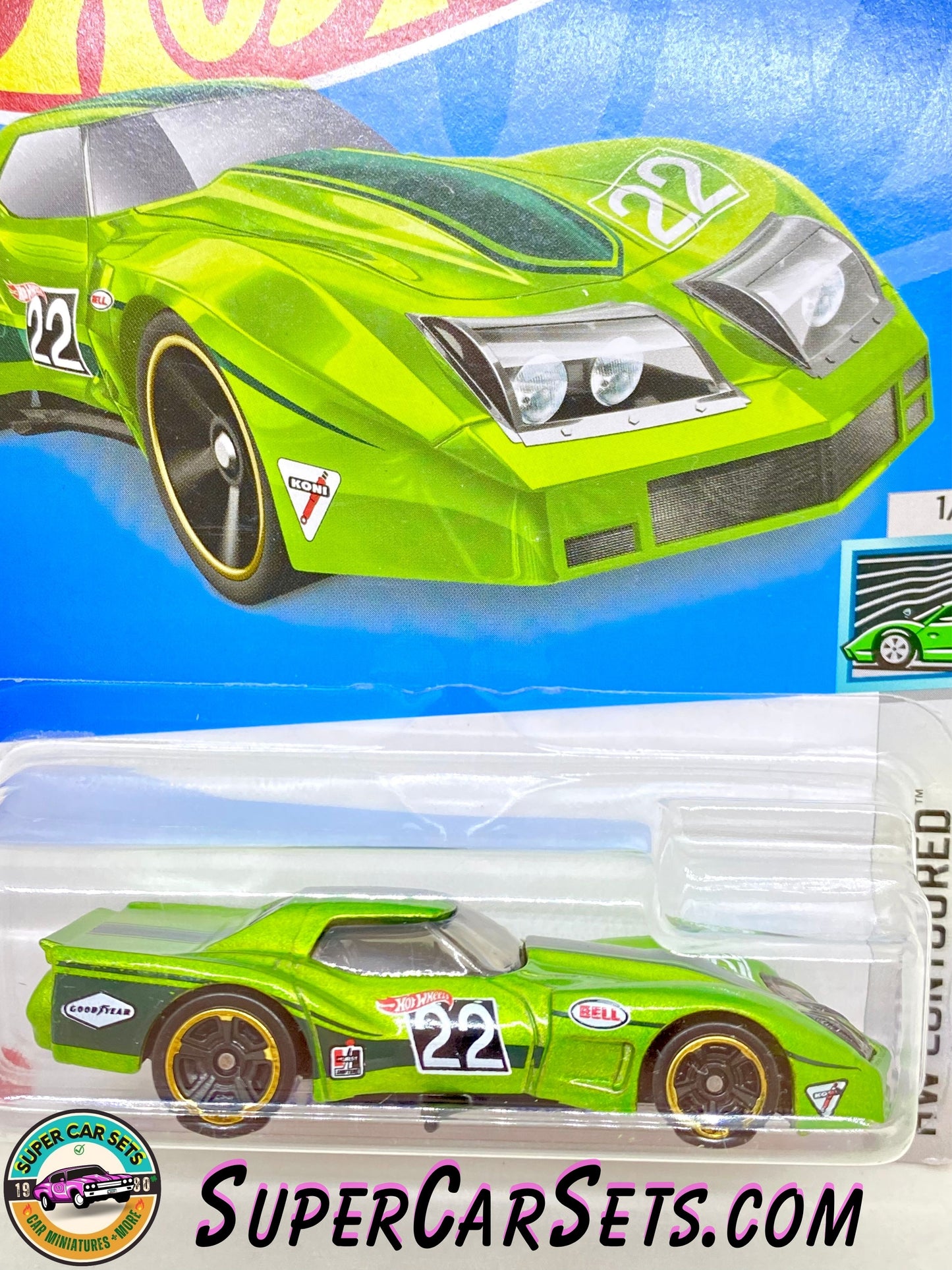 76 Greenwood Corvette - Hot Wheels - HW Contoured 2022 (1/5) (21/250)