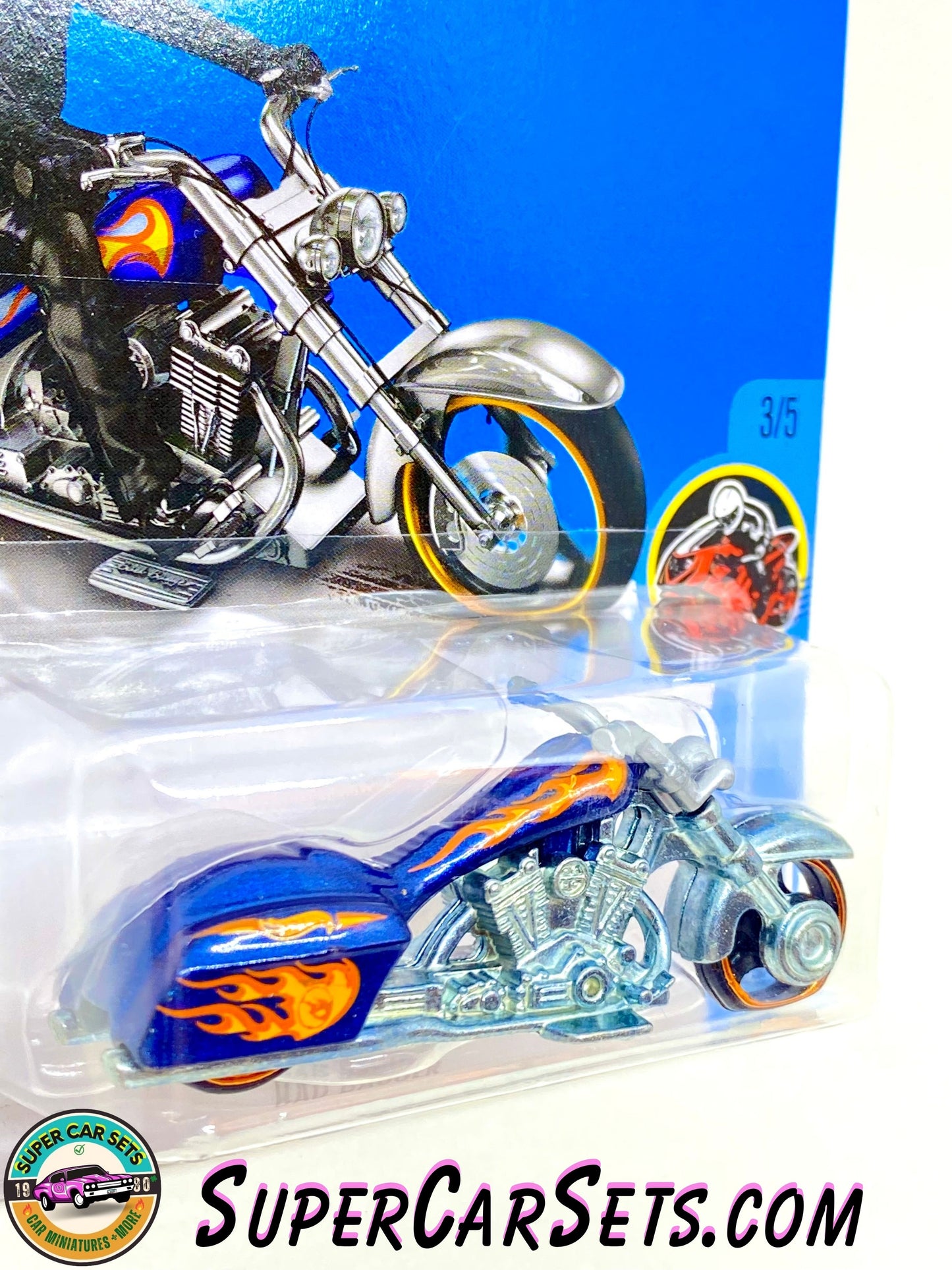 Bad Bagger (TREASURE HUNT) - Hot Wheels HW Moto - 2016 (3/5)