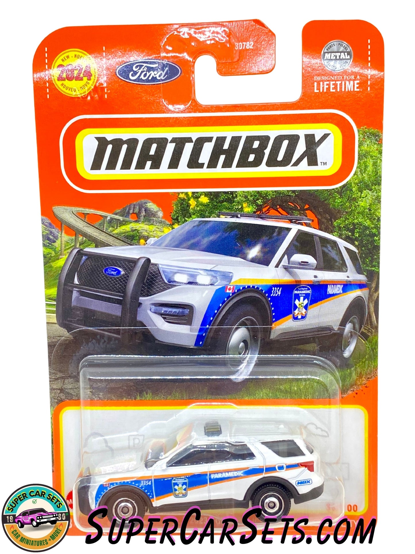 2023 Ford Police Interceptor Utility (36/100) (“Paramedic") - Matchbox