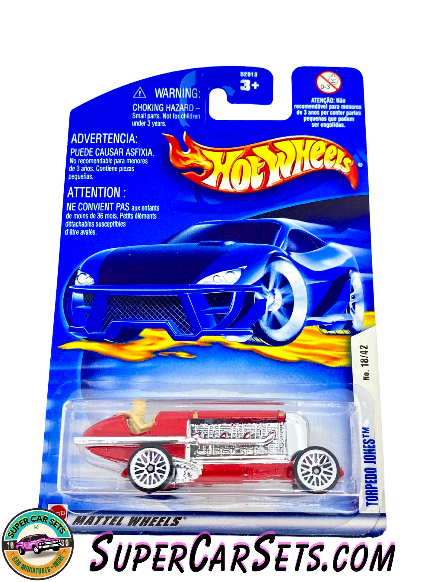 Hot Wheels (VINTAGE) (Year launched 2002) - Torpedo Jones (#18/42)