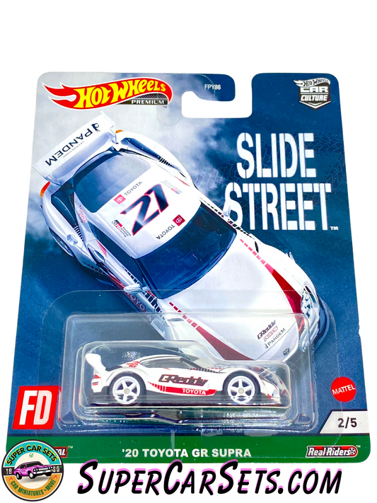 20 Toyota GR Supra - Hot Wheels Premium - Slide Street (2/5)