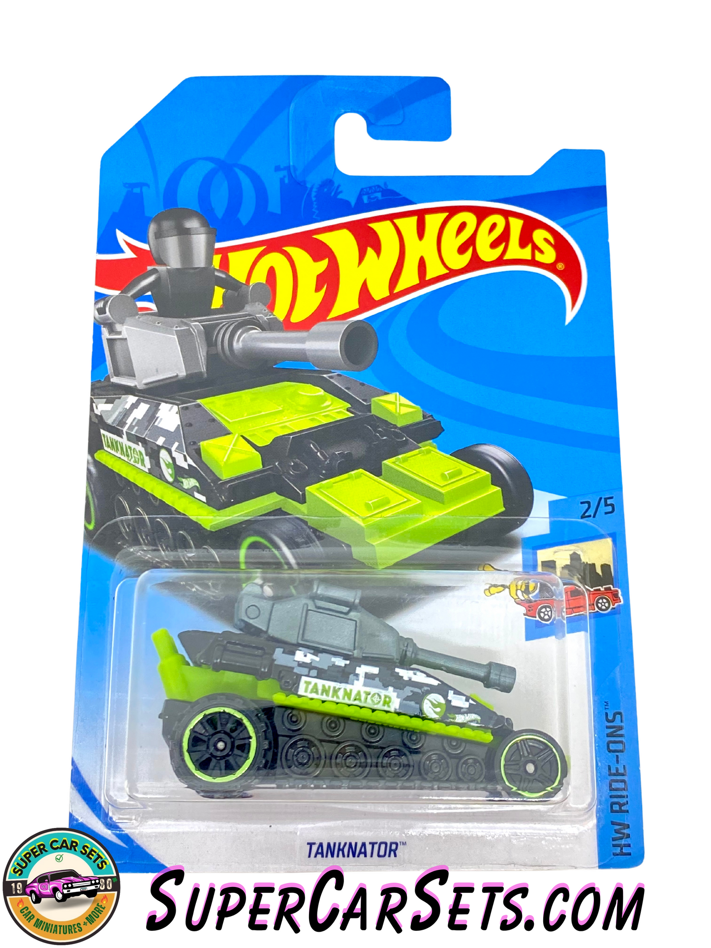 TREASURE HUNT - Hot Wheels HW Ride-Ons - 2018 (2/5) - Tanknator