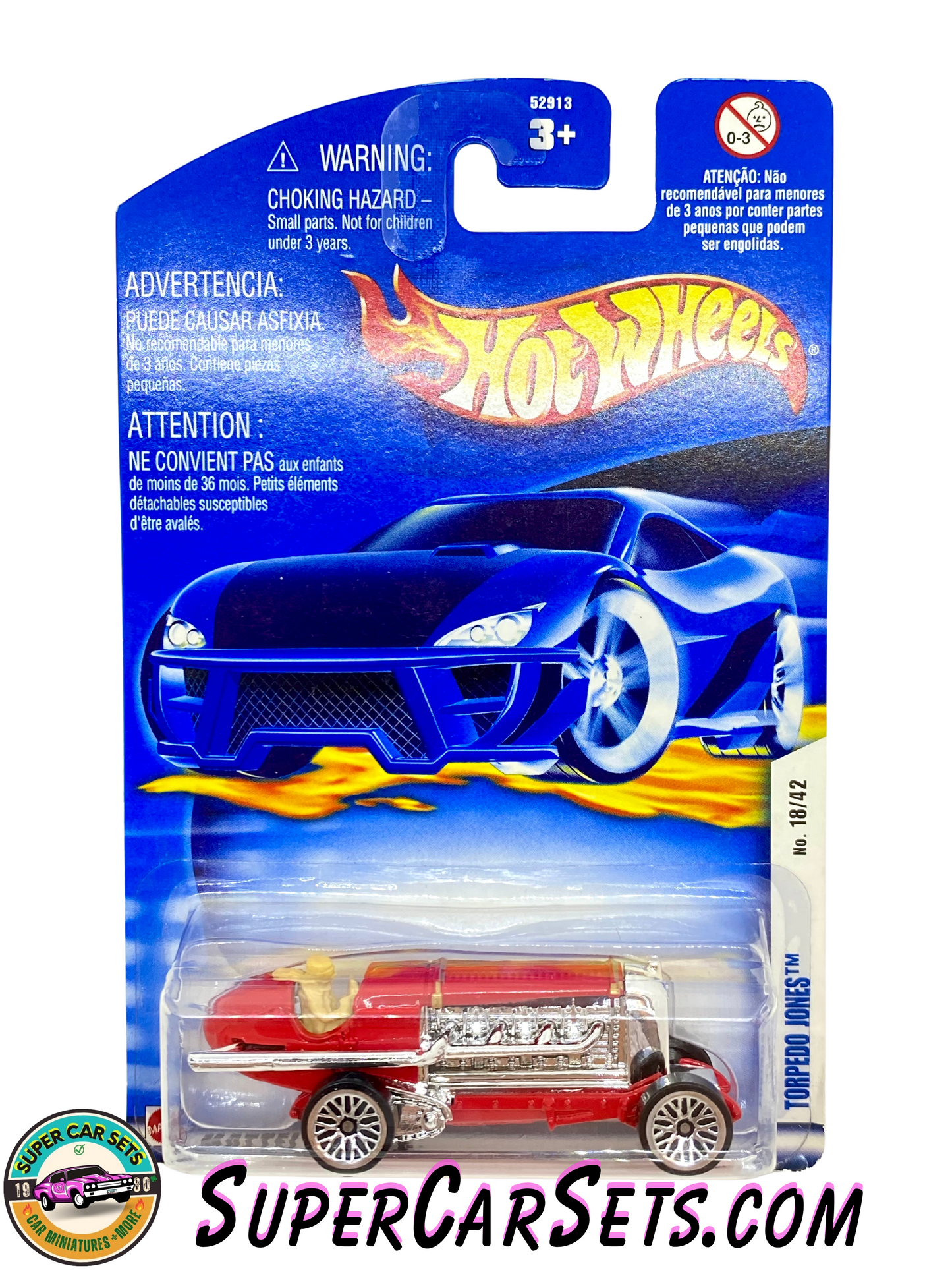 Hot Wheels (VINTAGE) (Year launched 2002) - Torpedo Jones (#18/42)