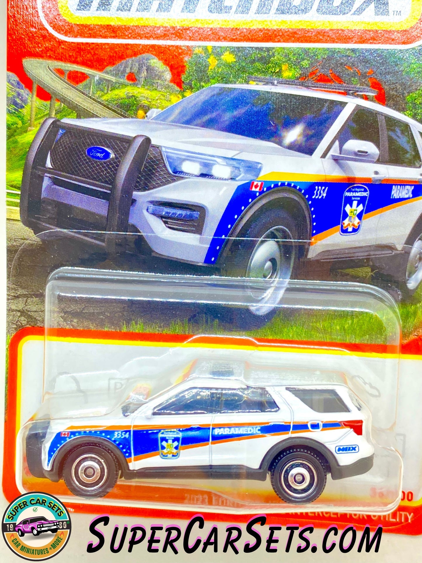 2023 Ford Police Interceptor Utility (36/100) (“Paramedic") - Matchbox