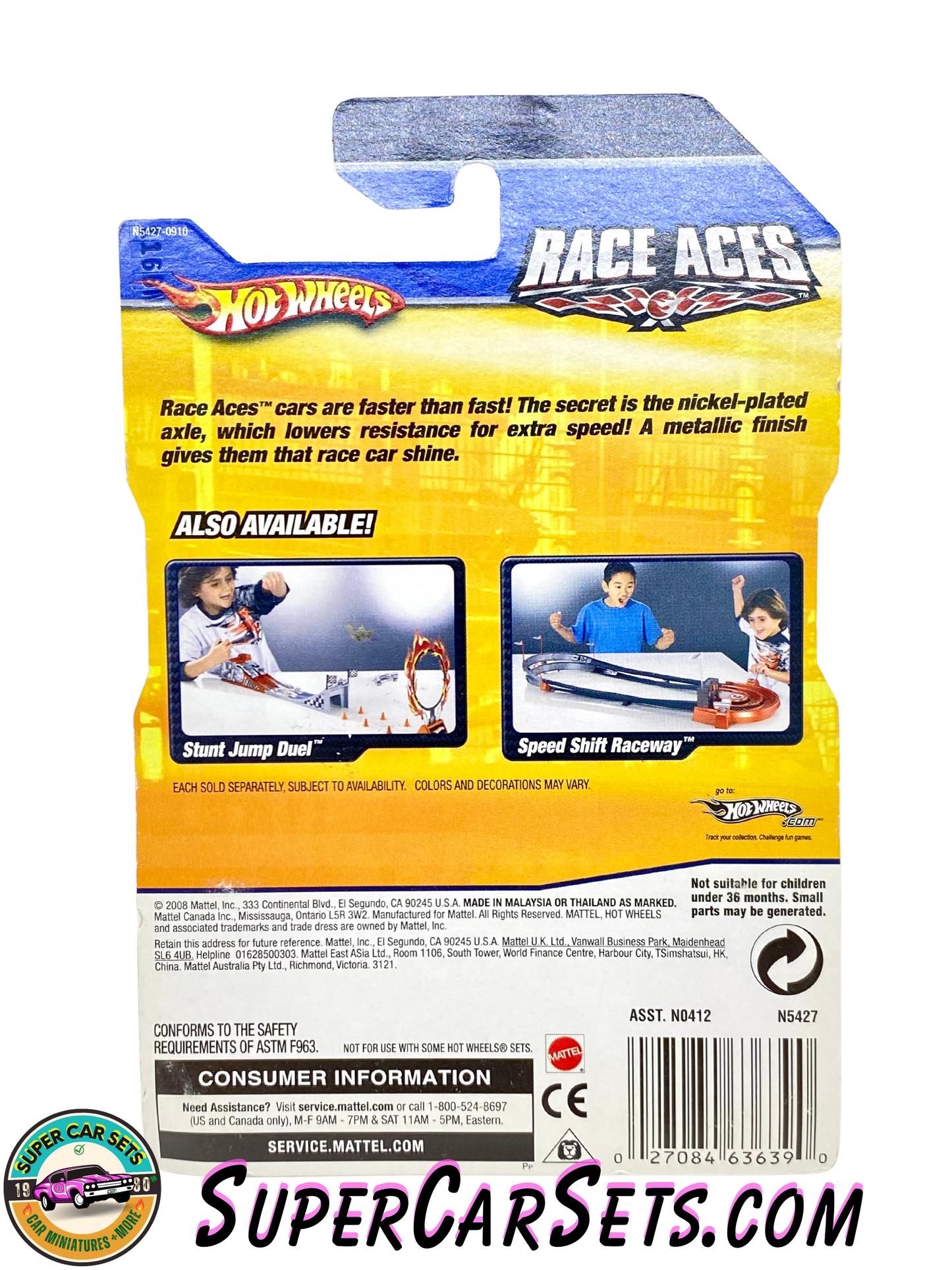 Race Aces (Year launched 2008) - RD-10 (Gold Chrome + #1 deco)