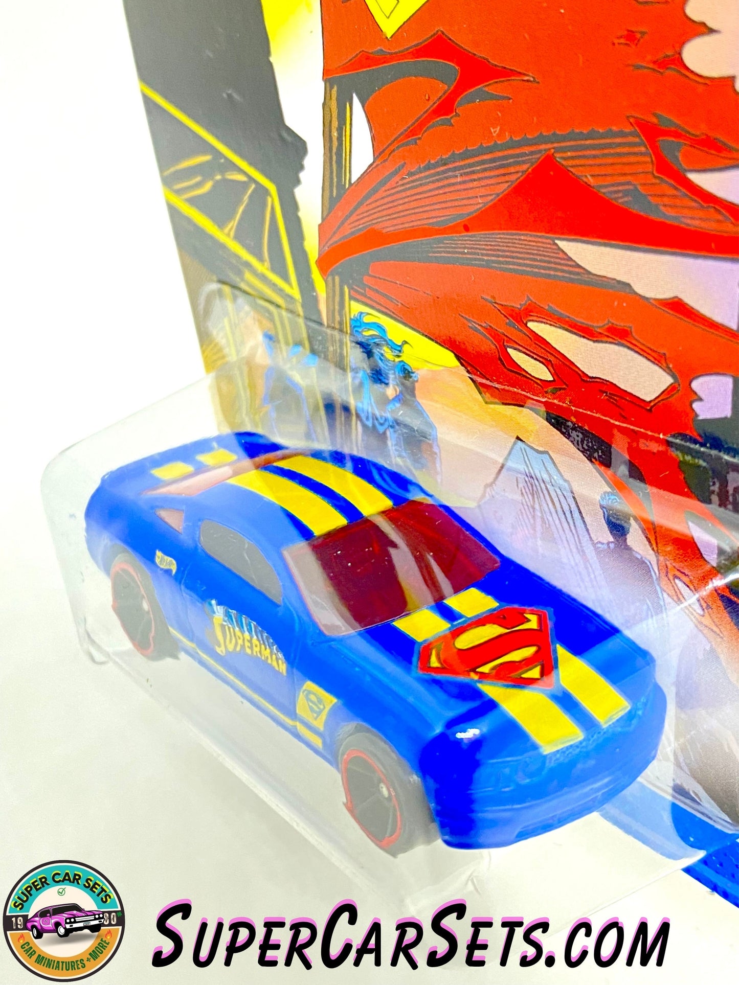 Hot Wheels - Superman series (5/6) - ’05 Ford Mustang GT (“Superman”) (card aged)