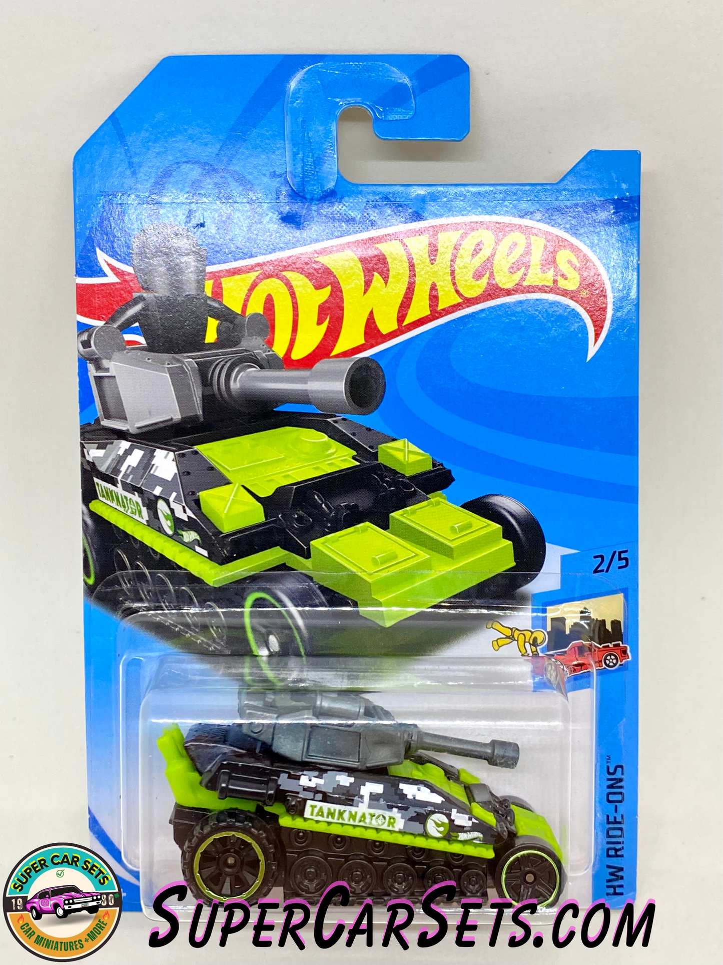 TREASURE HUNT - Hot Wheels HW Ride-Ons - 2018 (2/5) - Tanknator