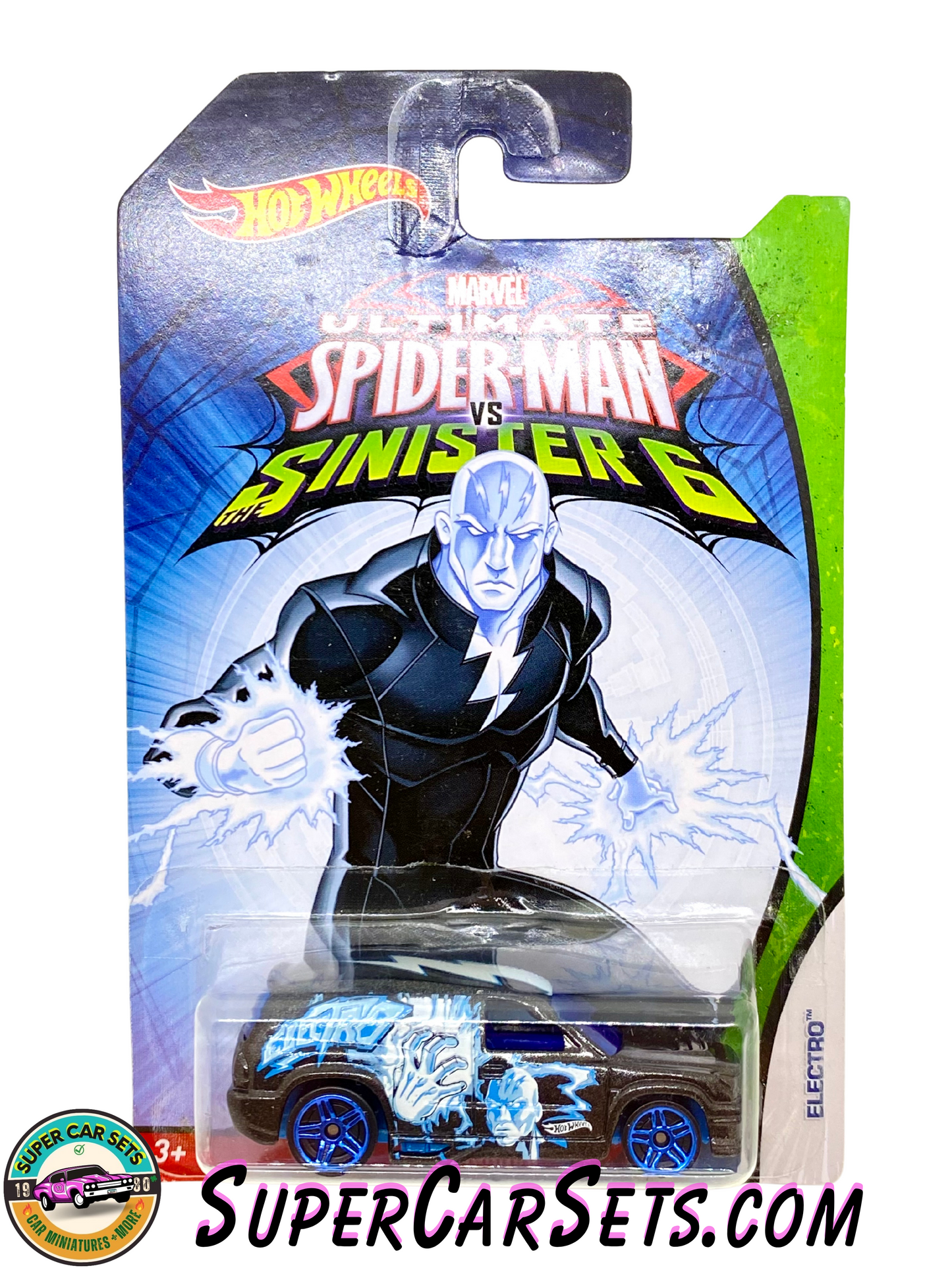 Hot Wheels Marvel Ultimate Spider-Man Vs The Sinister 6 (2016) Electro Fandango